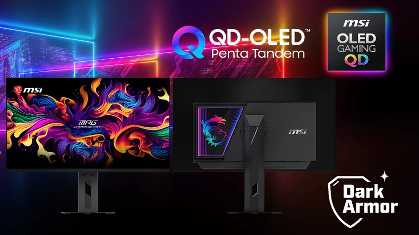 MSI präsentiert auf der Computex 2026 den MPG OLED 322URDX36: Der weltweit erste Gaming-Monitor mit Triple Mode OLED.