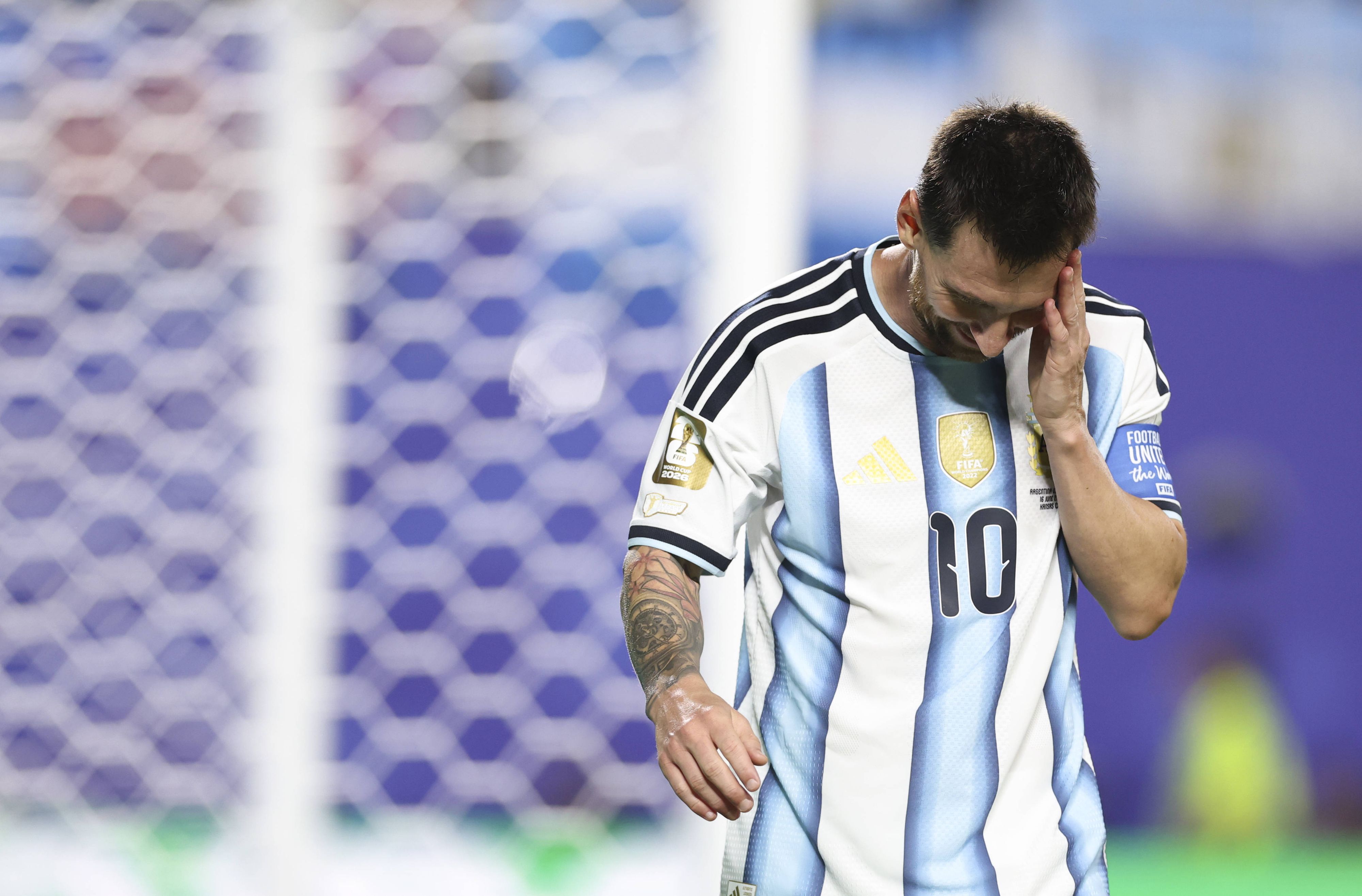Fußball-Gigant Lionel Messi. 