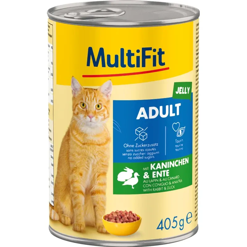 Multifit Adult Jelly Kaninchen &amp; Ente