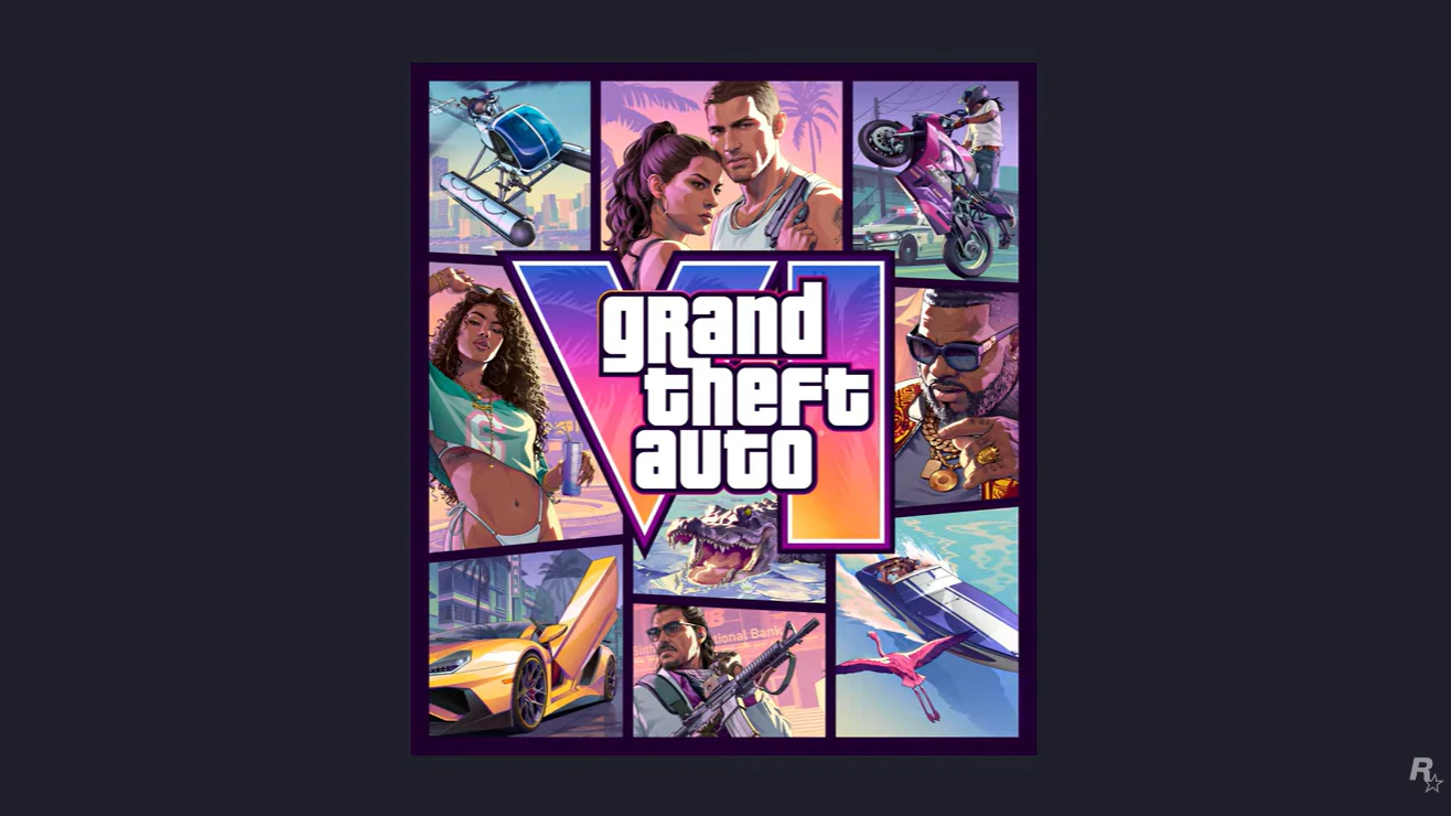Das offizielle Cover-Artwork von "Grand Theft Auto VI".
