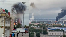 Massiver Drohnenangriff auf Moskauer Raffinerie