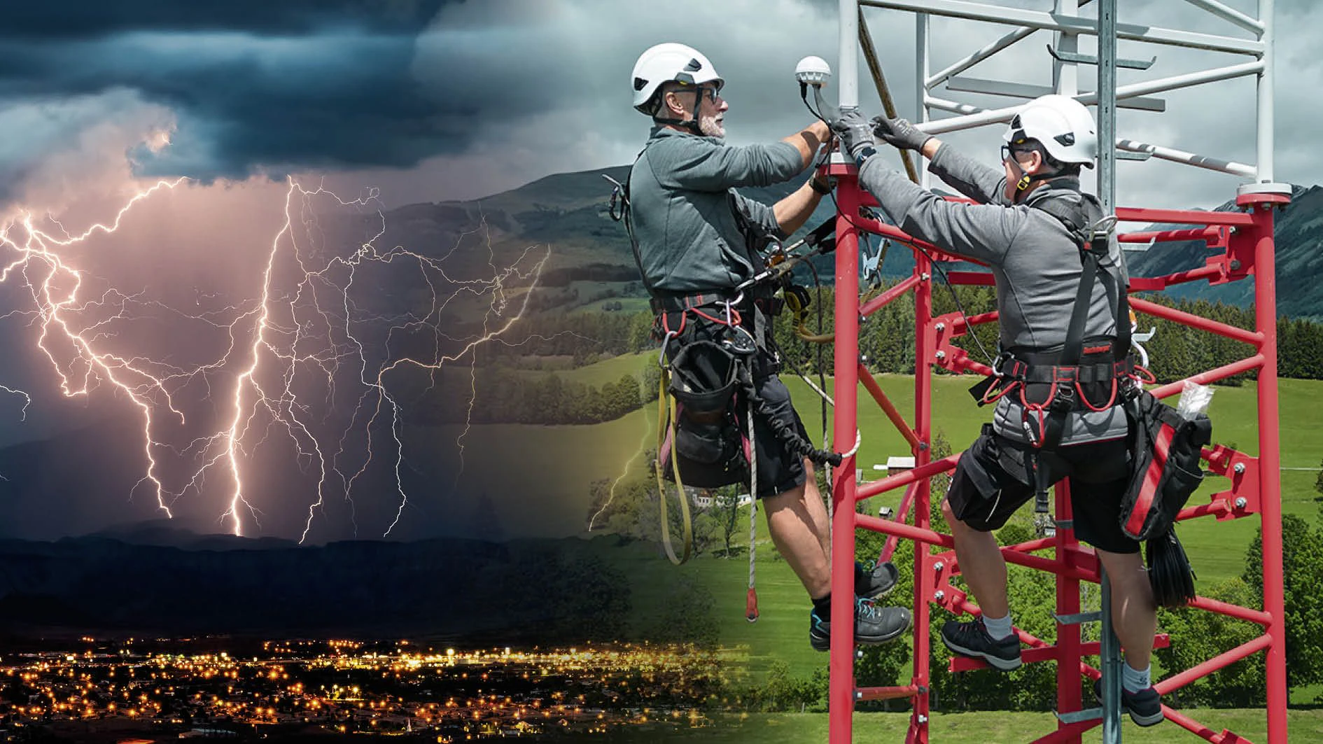5G-Masten sollen künftig blitzschnell auch regionale Wetteränderungen erfassen und flotter als bisher vor drohenden Unwettern warnen können.