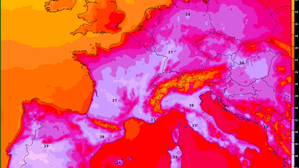 Die Temperaturen steigen am Samstag auf bis zu 36 Grad.