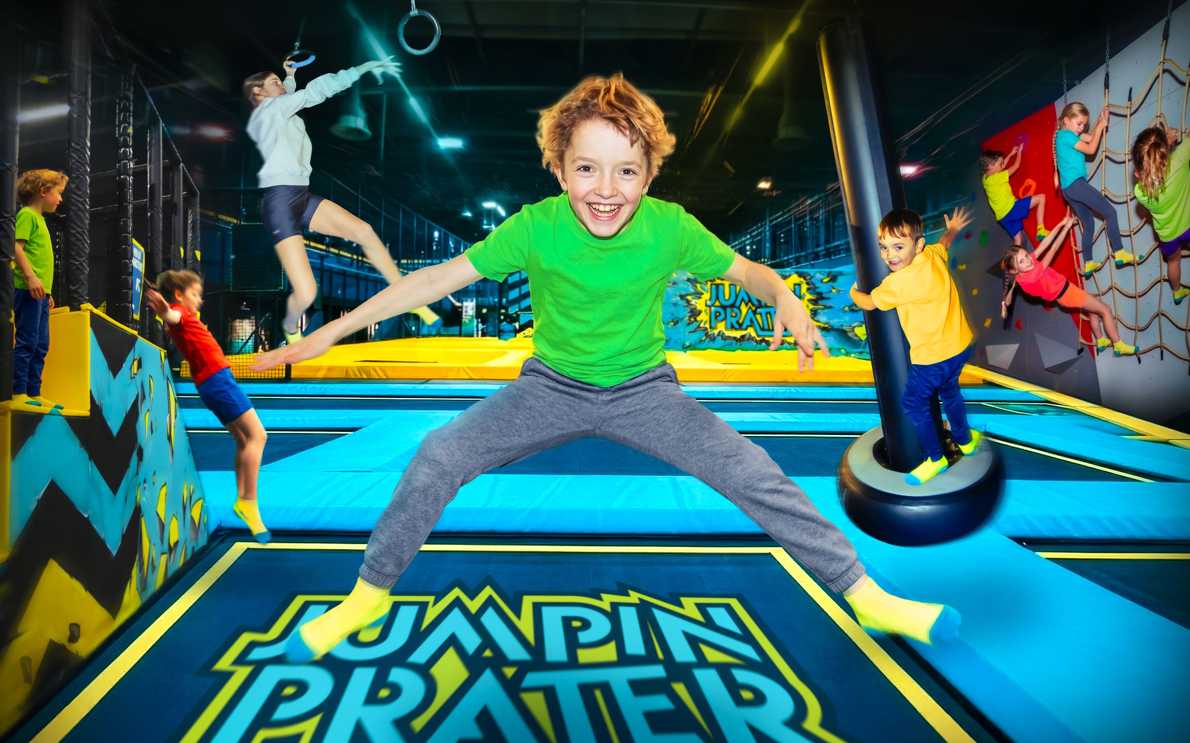 Der Trampolin- und Actionpark Jumpin Prater befindet sich im Herzen des Wiener Praters und ist perfekt öffentlich erreichbar.