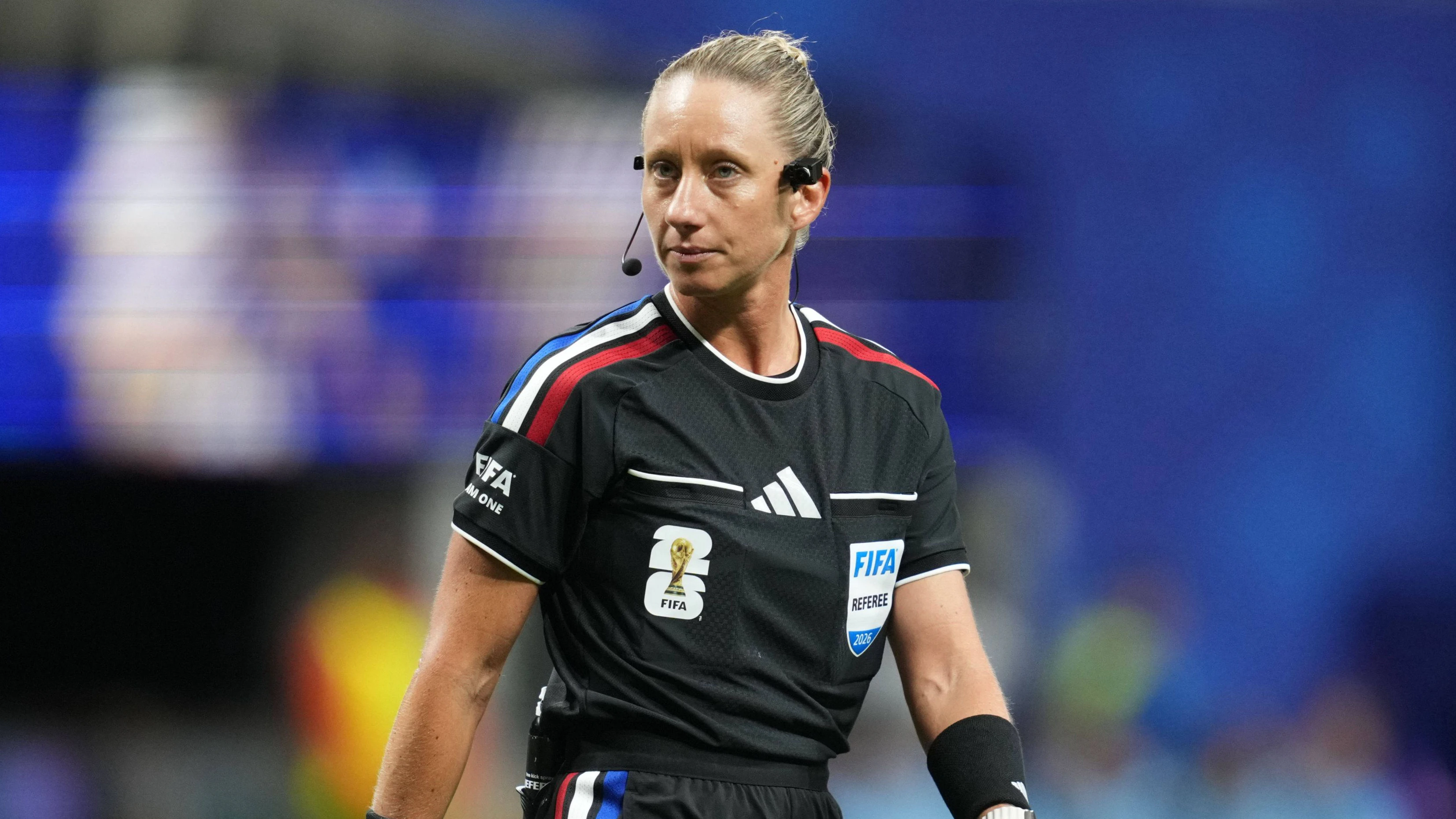 Tori Penso leitete ihr erstes WM-Spiel und überzeugte. 