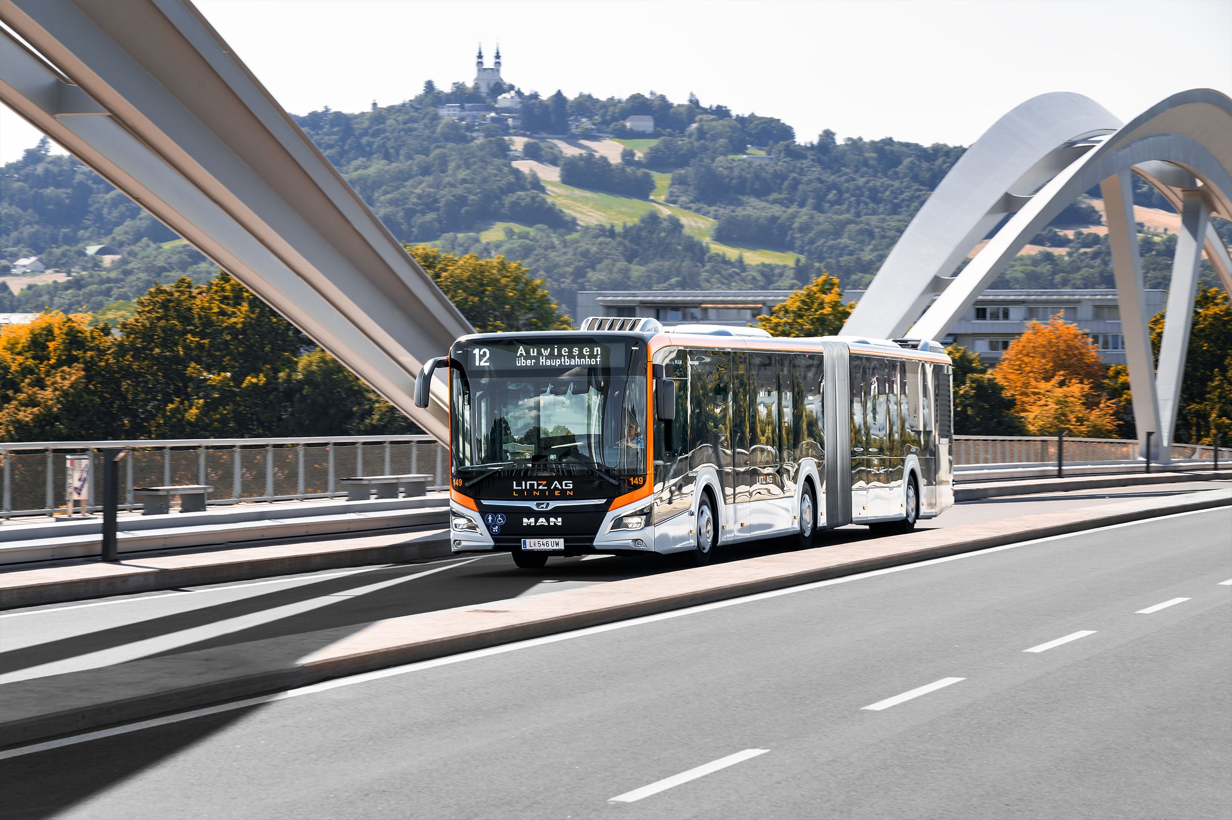 Der Vorfall ereignete sich in einem Bus der Linz AG Linien. (Symbolbild)