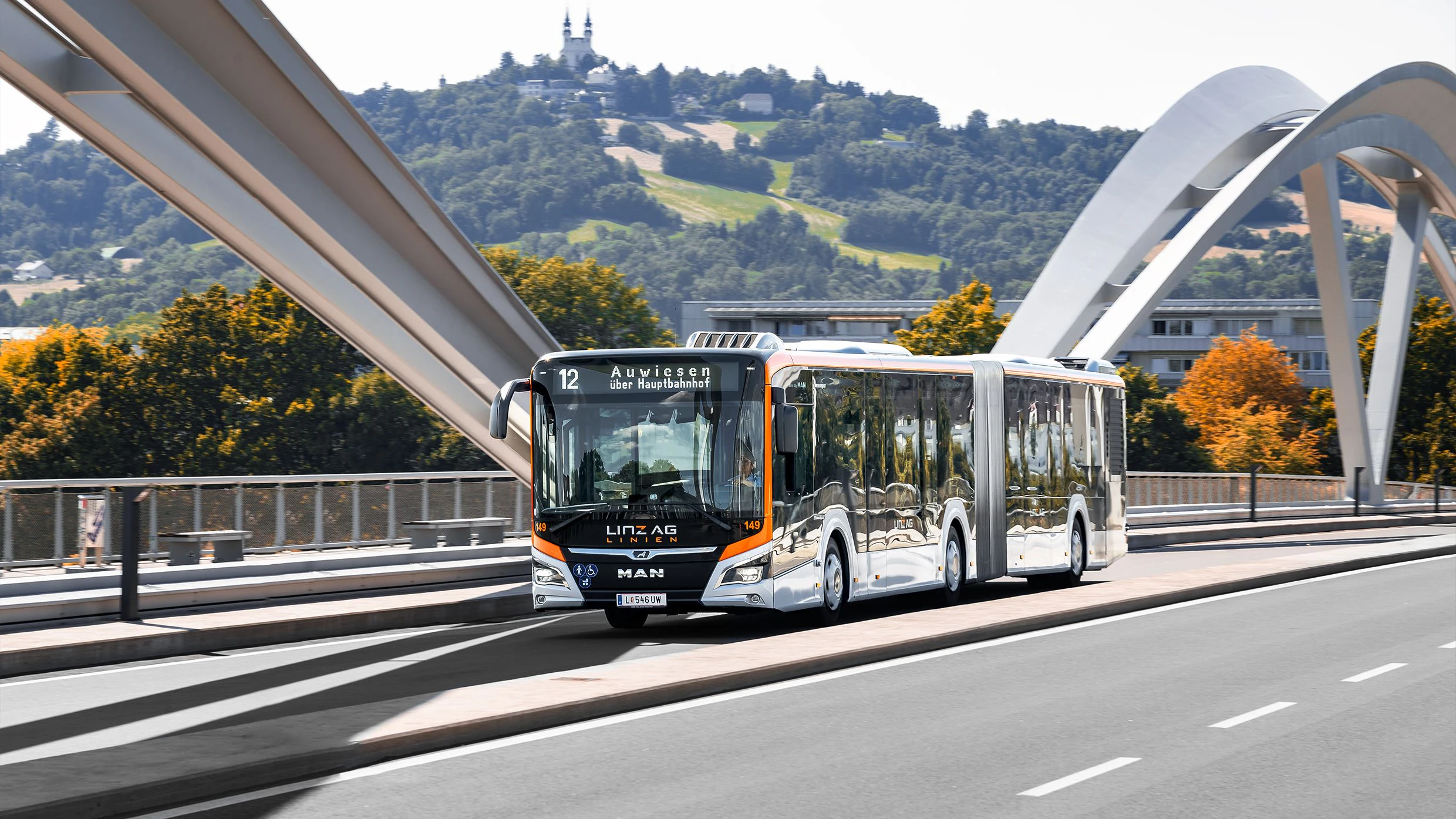 Der Vorfall ereignete sich in einem Bus der Linz AG Linien. (Symbolbild)