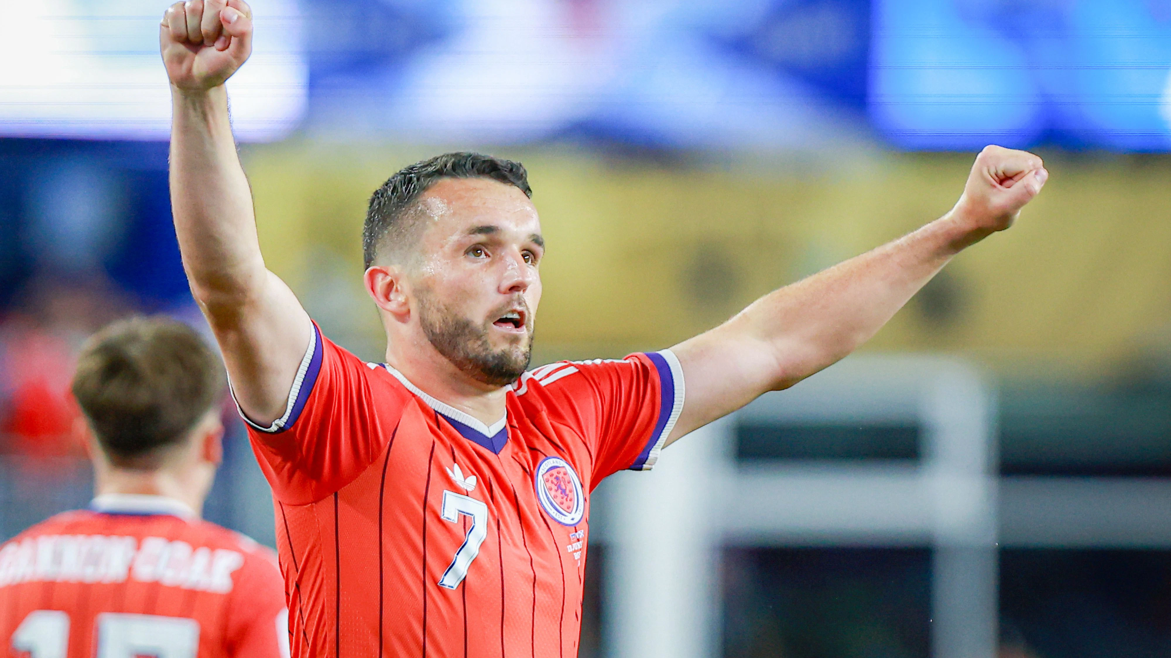 BOSTON,MASSACHUSETTS,USA,14.JUN.26 - SOCCER - FIFA World Cup 2026, group stage, Haiti vs Scotland. Image shows the rejoicing of John McGinn (SCO). Photo: GEPA pictures/ ZUMA Press/ Billy Myers - ATTENTION - COPYRIGHT FOR AUSTRIAN CLIENTS ONLY
