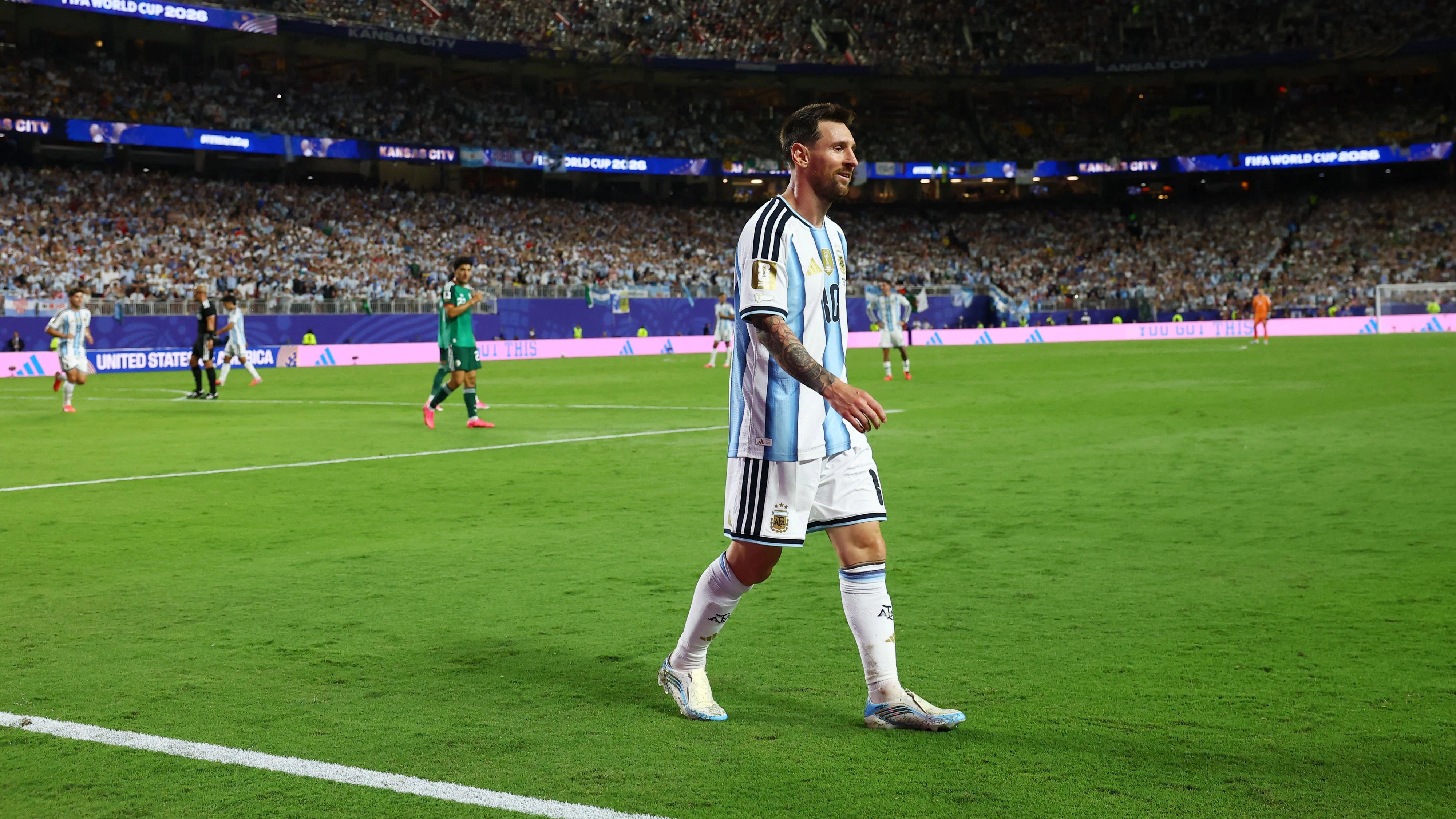 Fußball-Gigant Lionel Messi. 