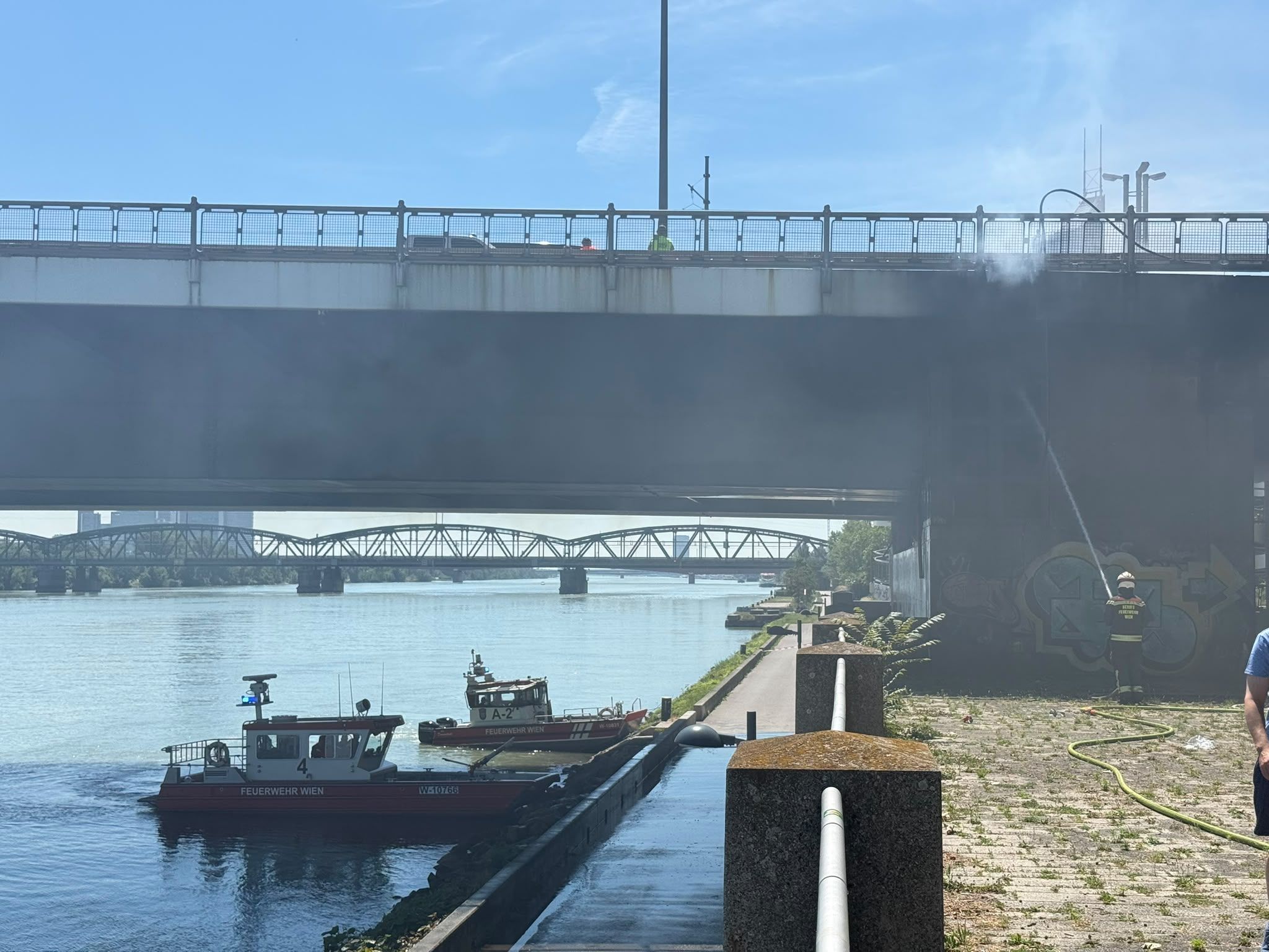 Großeinsatz in Wien-Floridsdorf