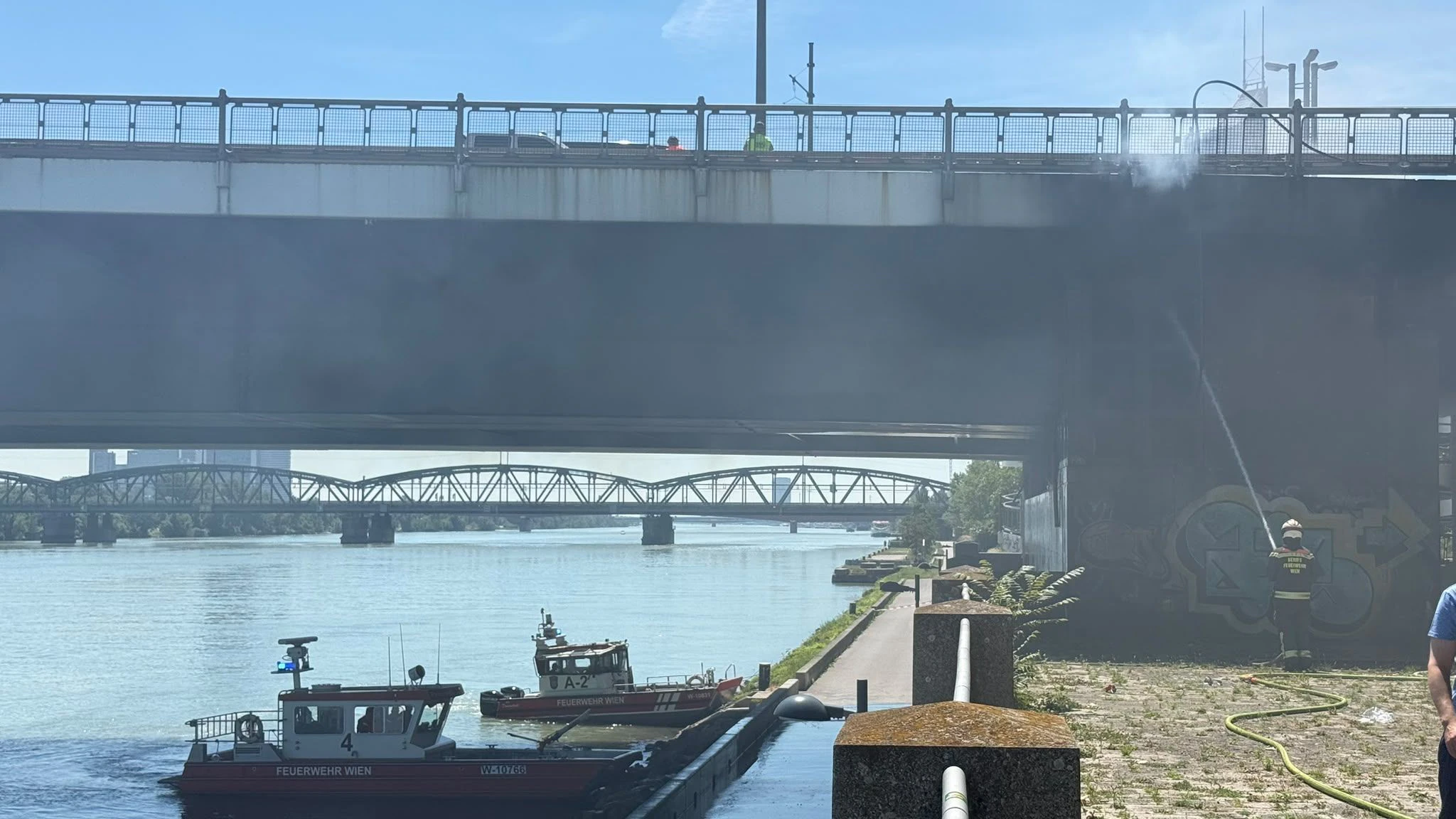 Großeinsatz in Wien-Floridsdorf