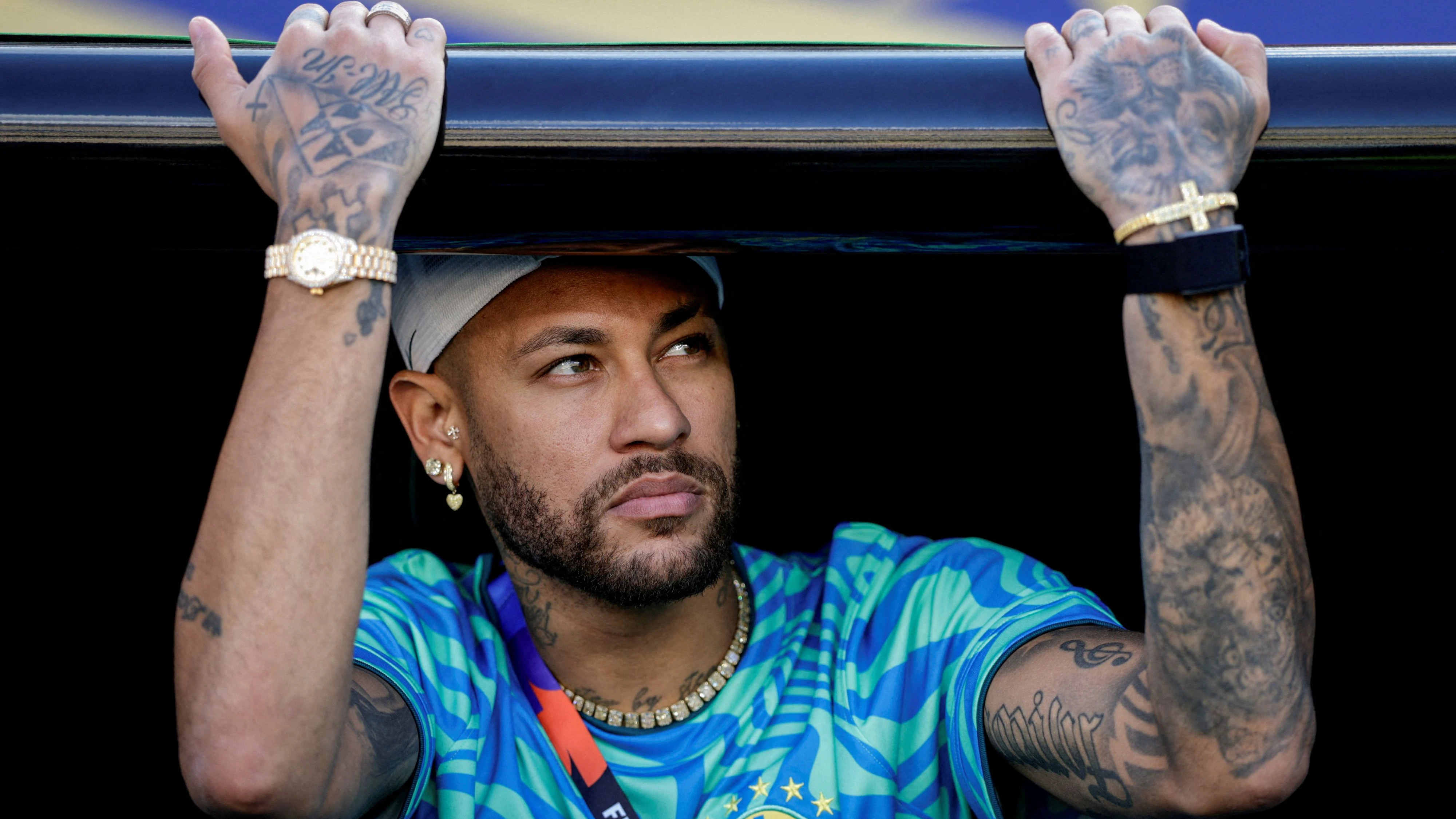 Brasiliens Fußball-Star Neymar. 