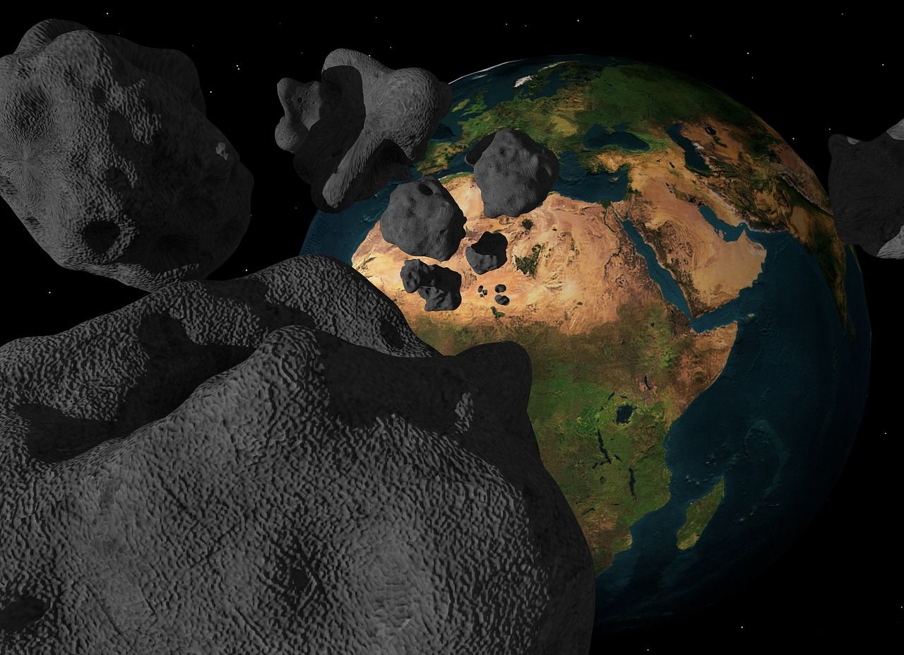 Asteroid im All