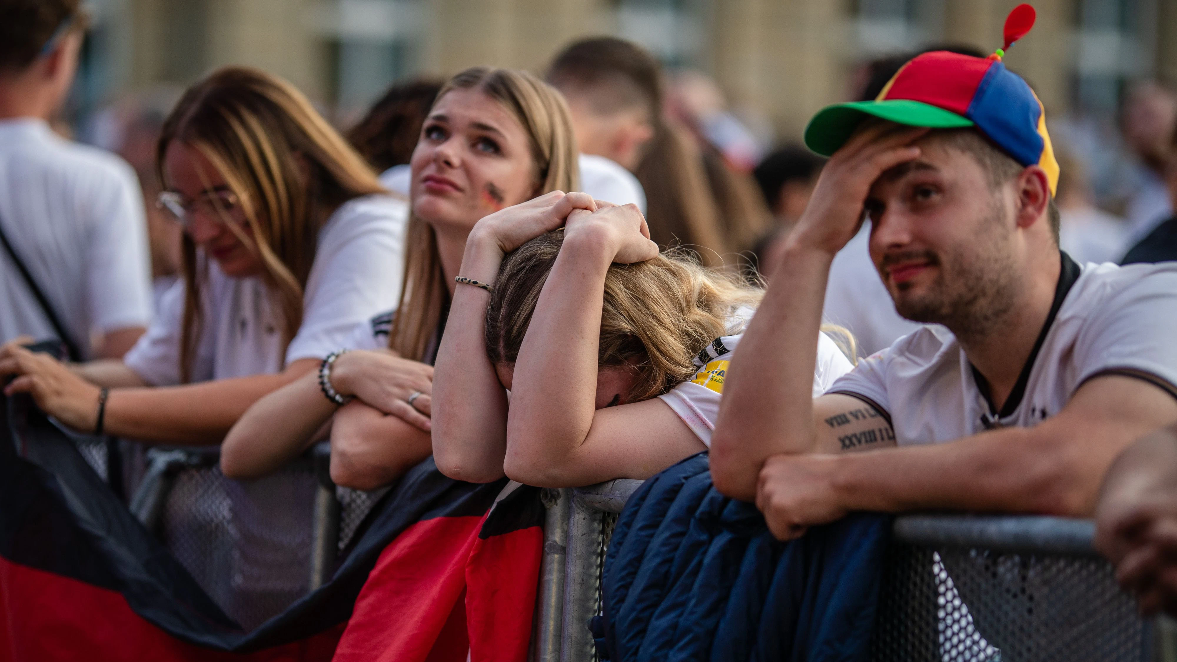Fußballspiel Emotionen...