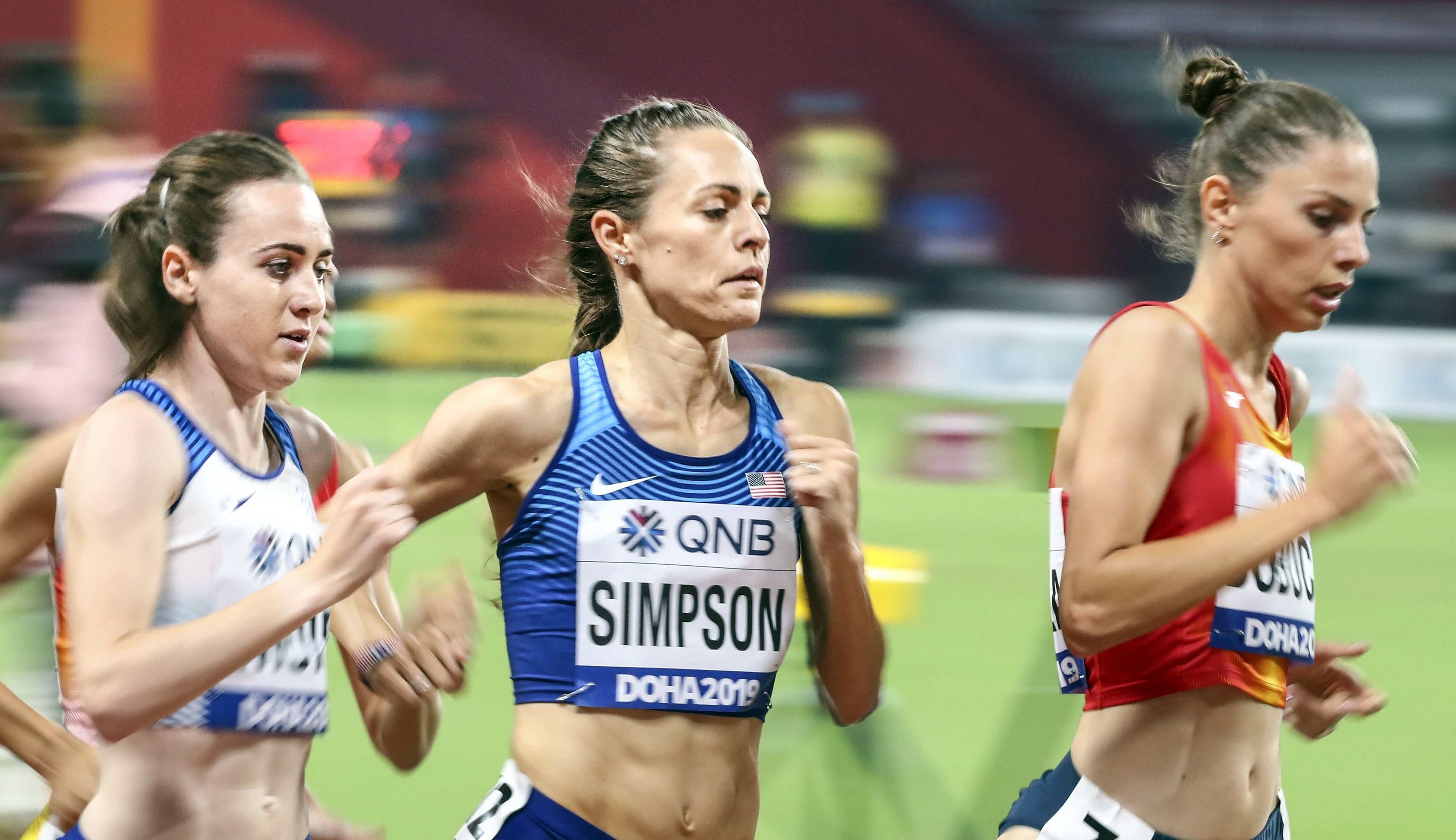 Jenny Simpson brach zusammen.