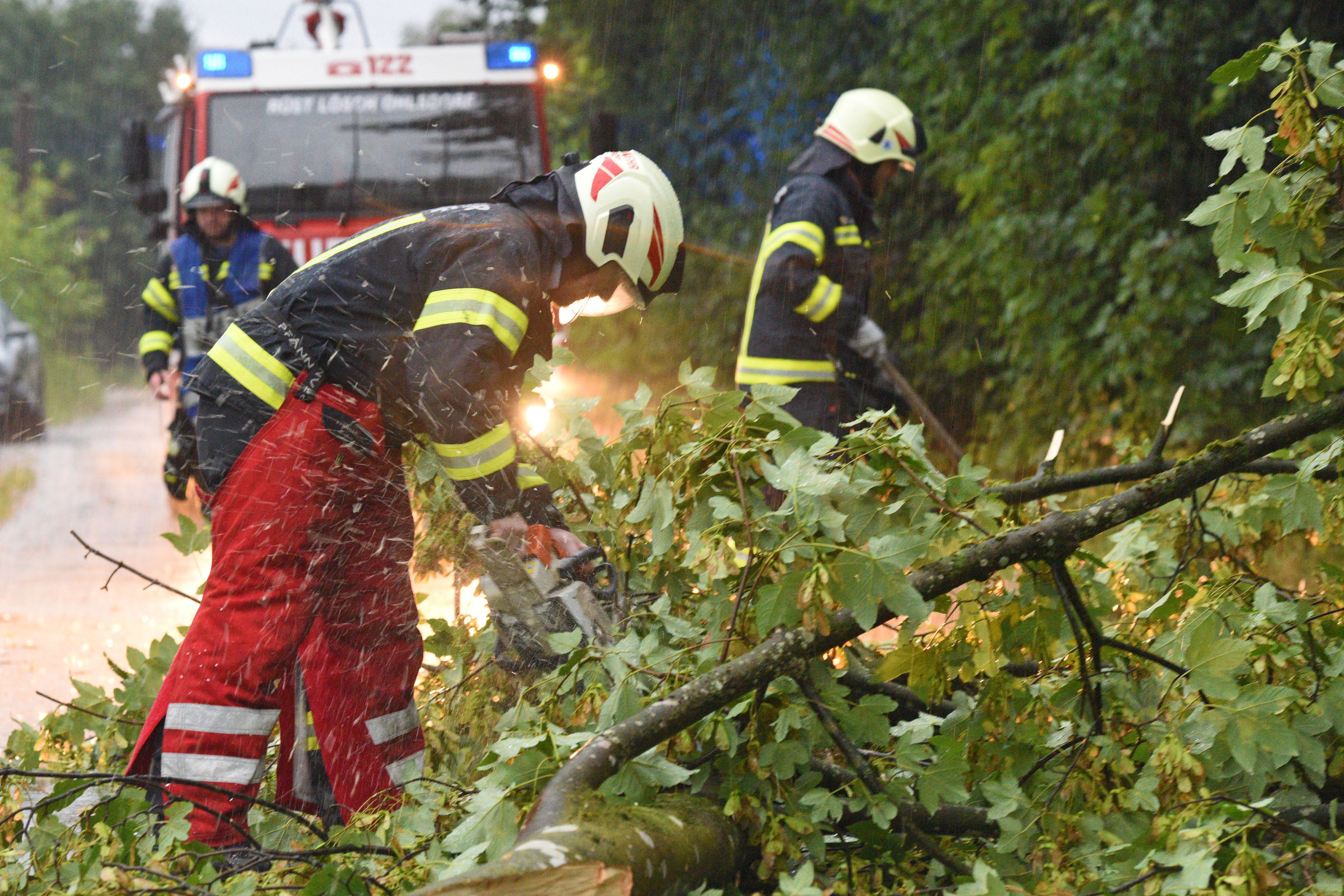 Kärntens Feuerwehren standen am Samstagnachmittag im Großeinsatz. (Symbolbild)