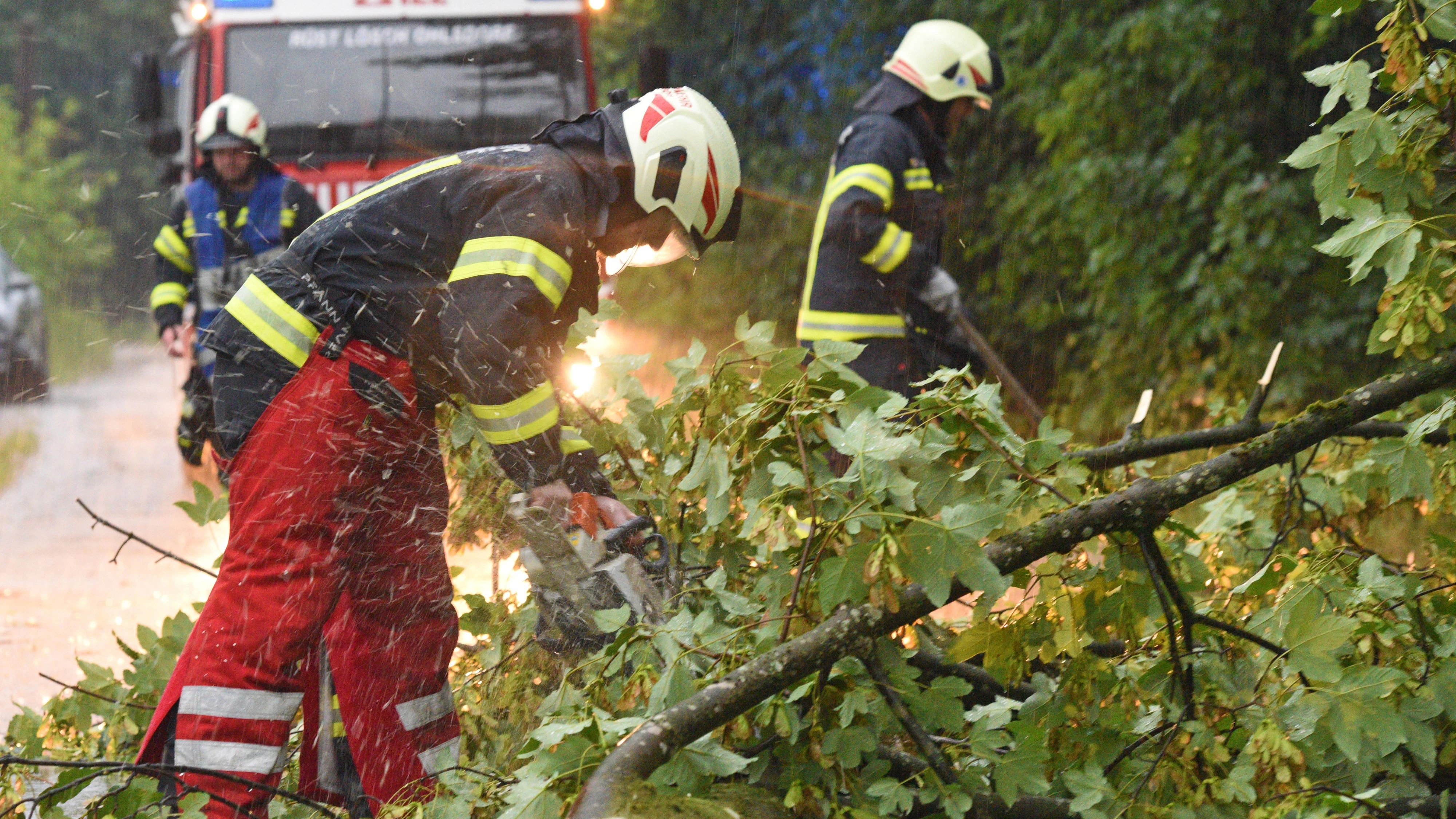 Kärntens Feuerwehren standen am Samstagnachmittag im Großeinsatz. (Symbolbild)