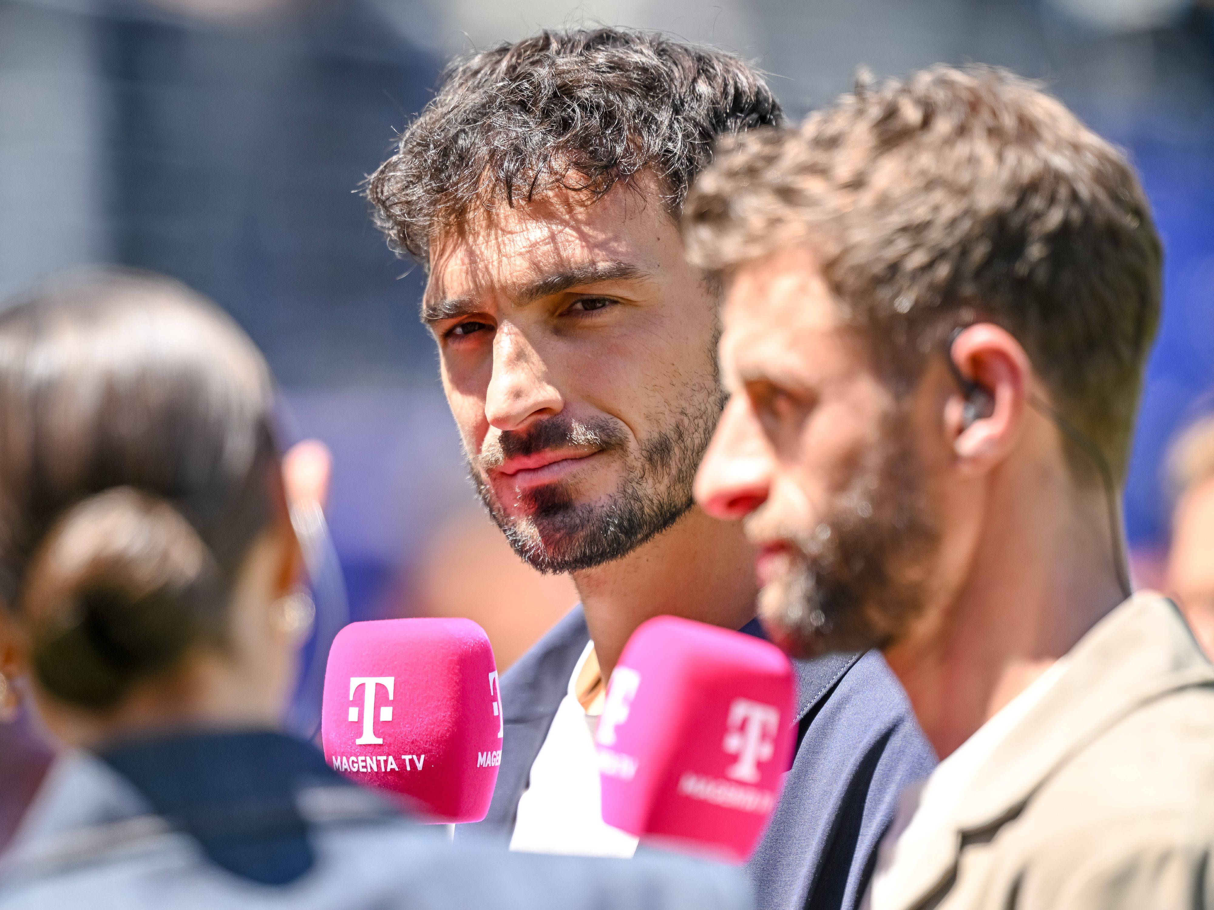 Thomas Müller sorgte mit einem Spruch über Mats Hummels für Lacher. 