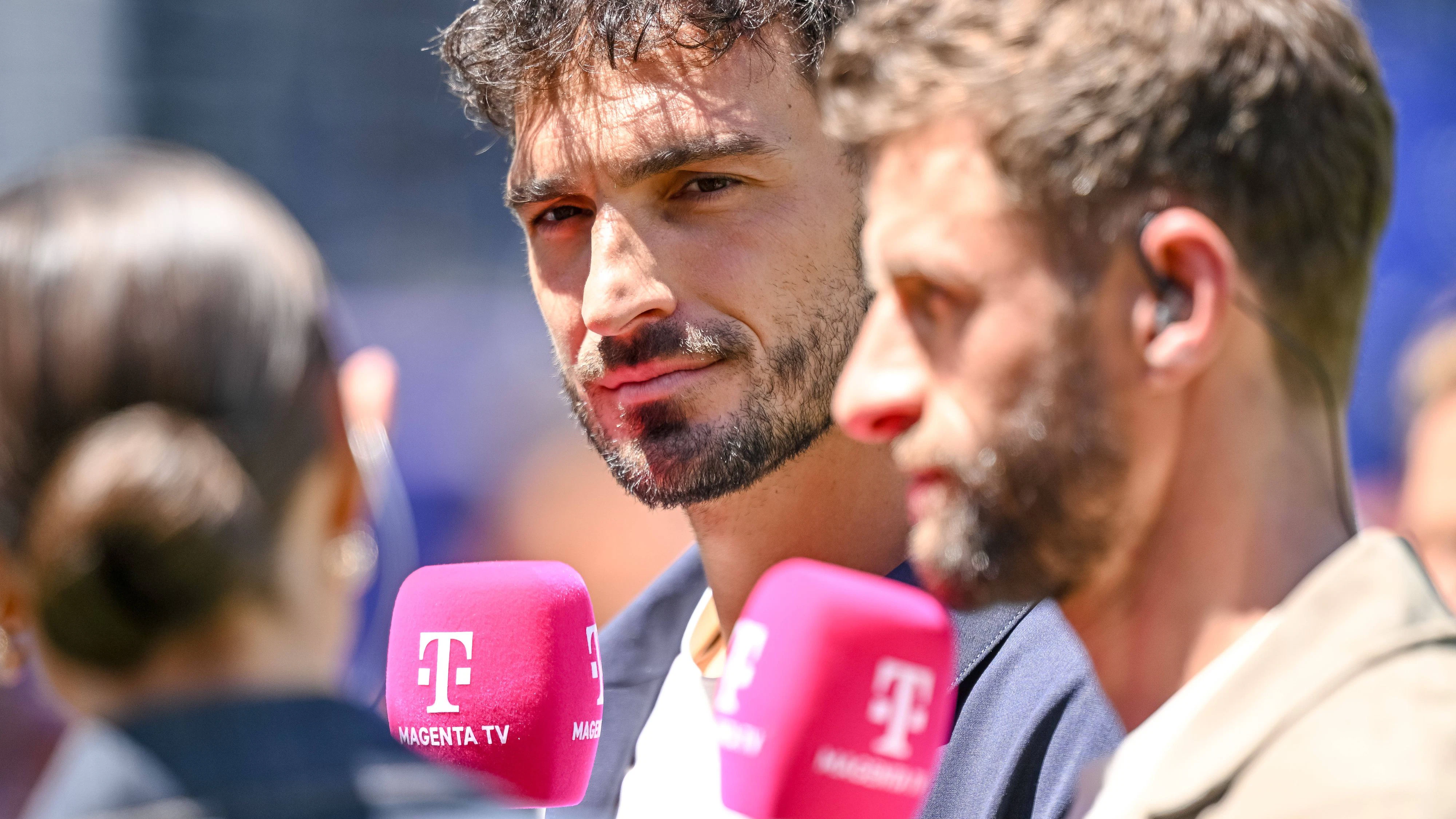 Thomas Müller sorgte mit einem Spruch über Mats Hummels für Lacher. 