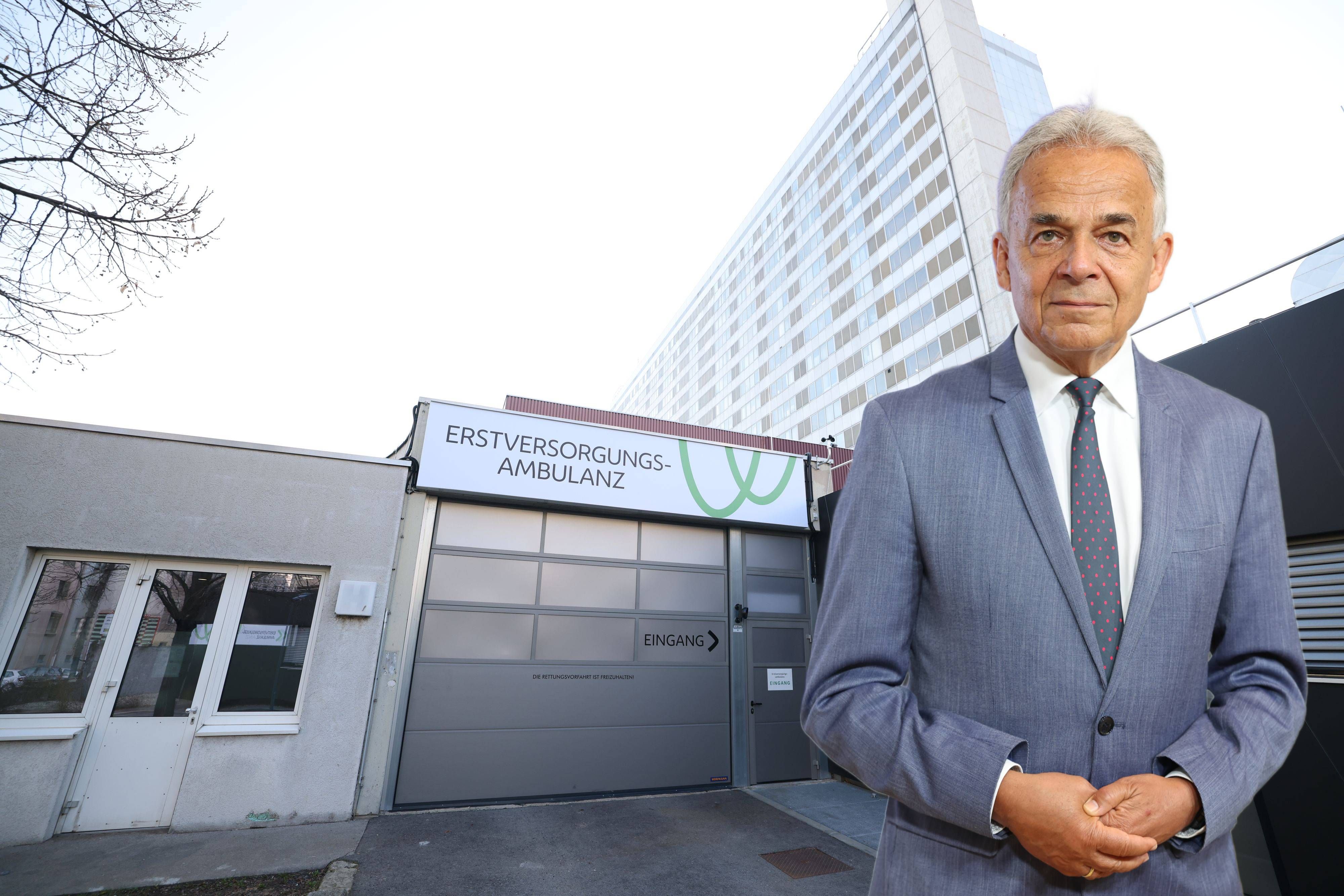 Der Wiener Patientenanwalt übt scharfe Kritik an den Erstversorgungsambulanzen (EVA).