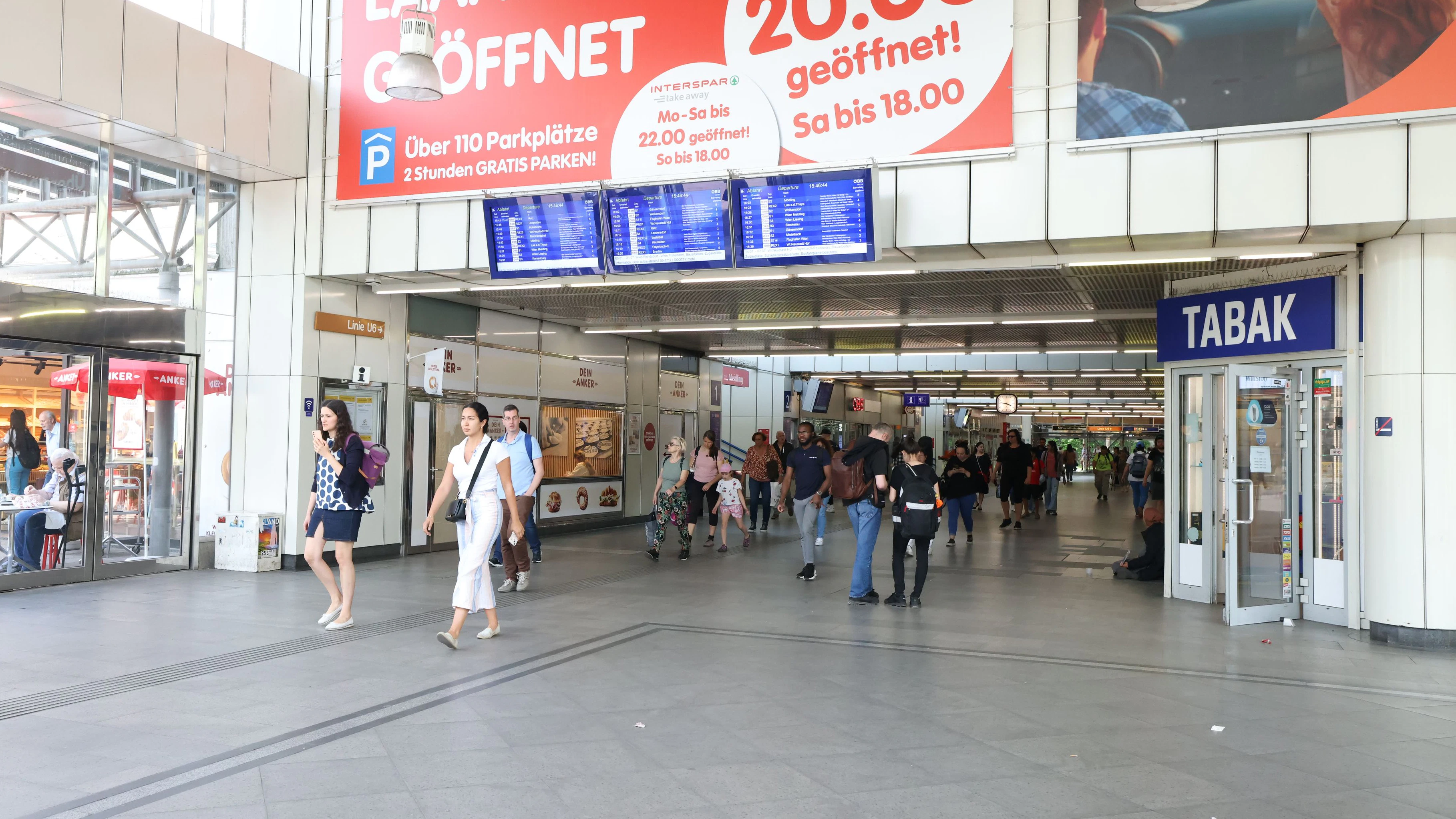 Der Vorfall trug sich am Bahnhof Floridsdorf zu. (Archivbild)