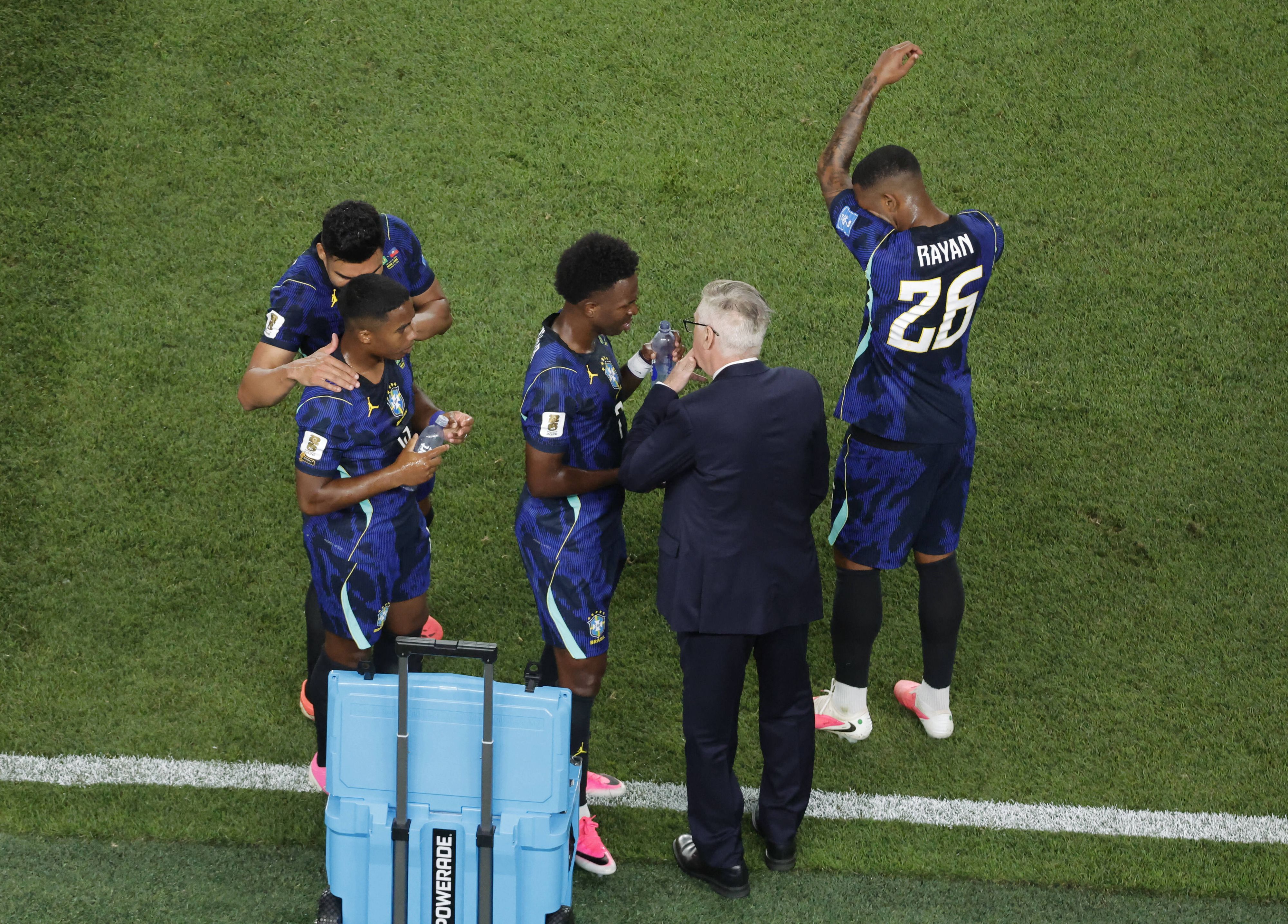 Carlo Ancelotti gab seinen Spielern die richtigen Anweisungen. 