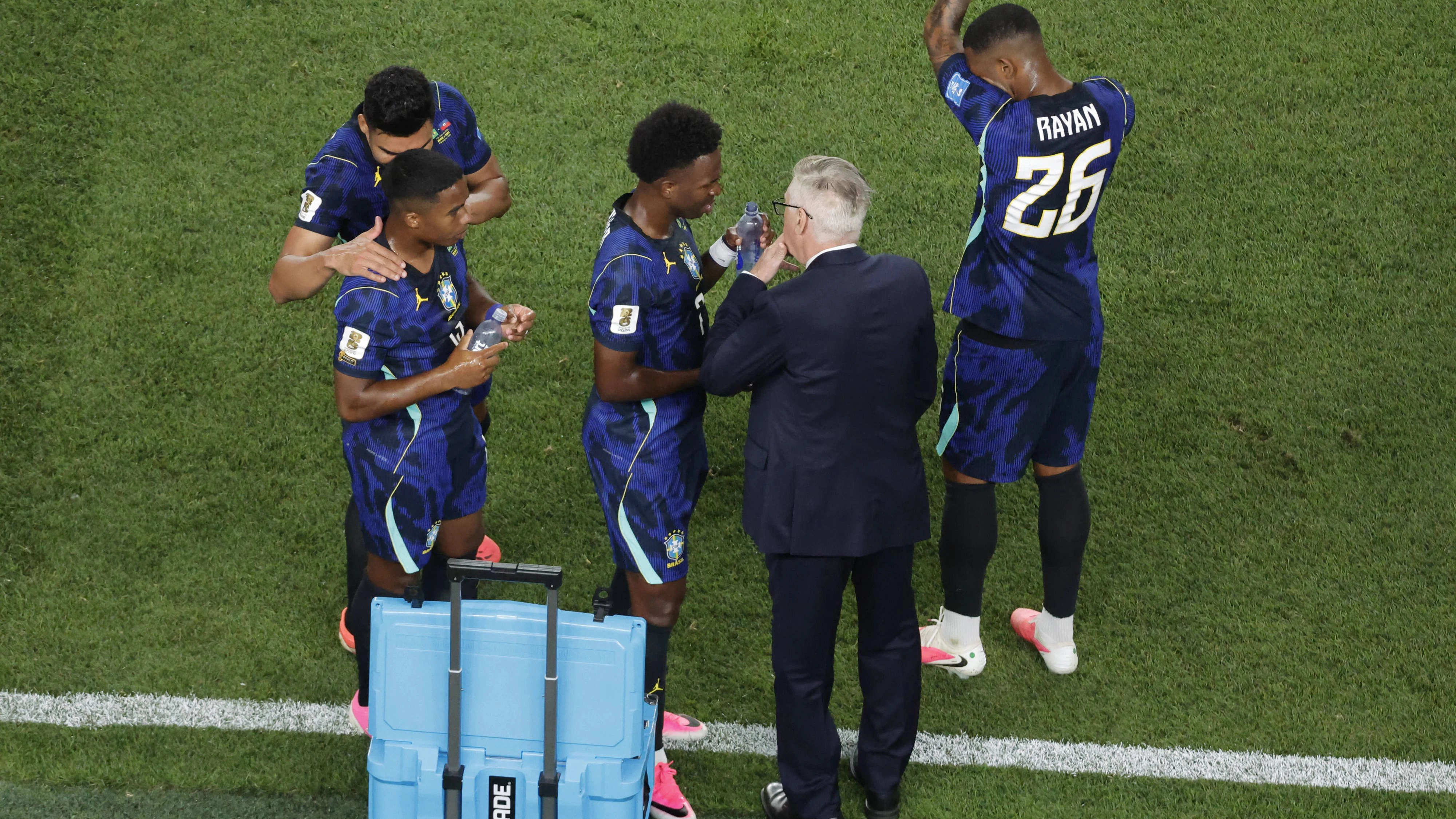 Carlo Ancelotti gab seinen Spielern die richtigen Anweisungen. 