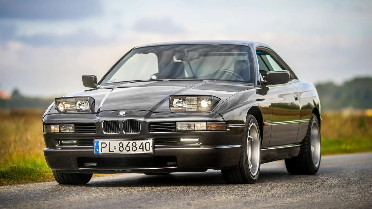 BMW Tuning Auto mit Spezialfelgen