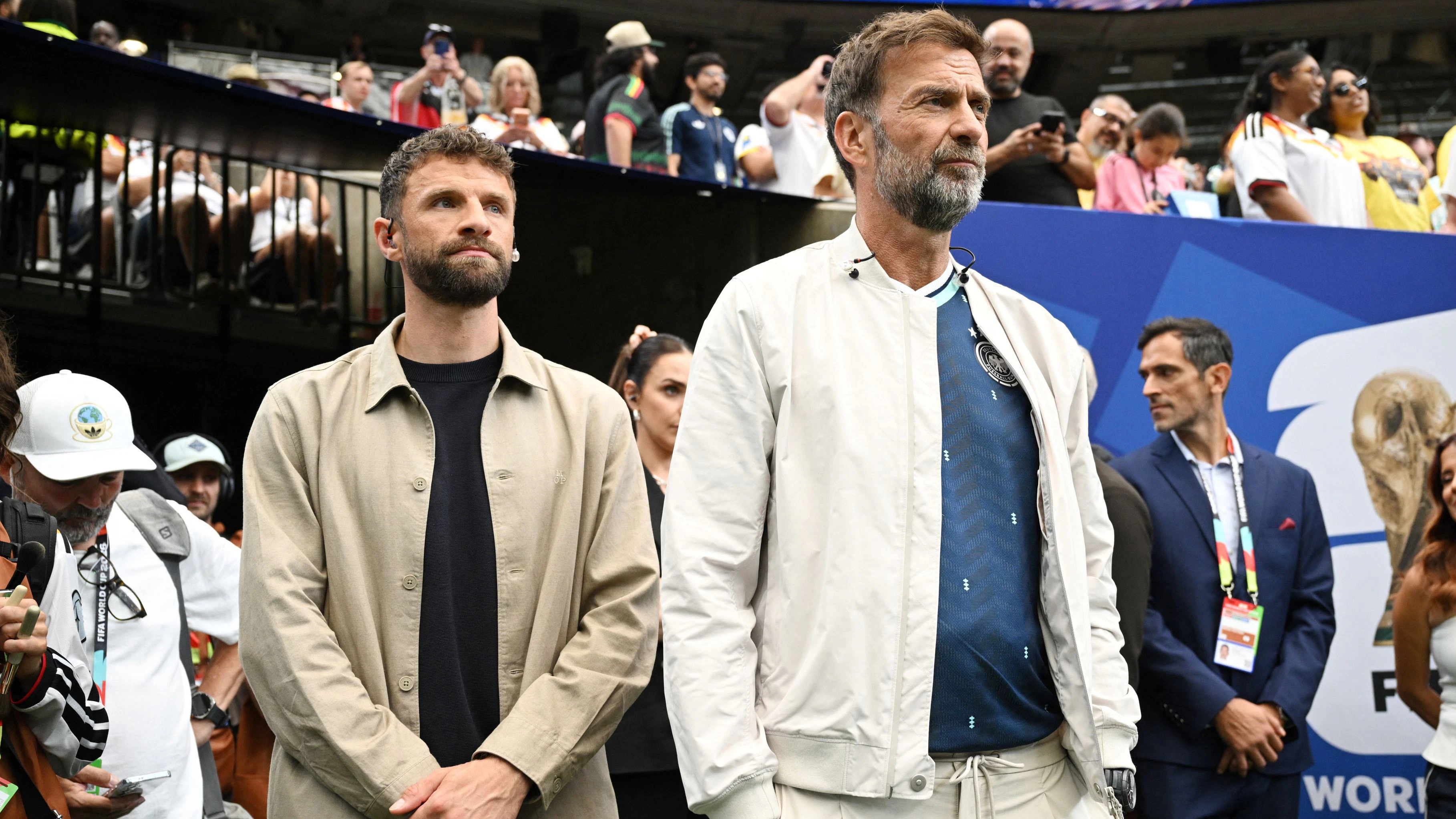 Jürgen Klopp und Thomas Müller