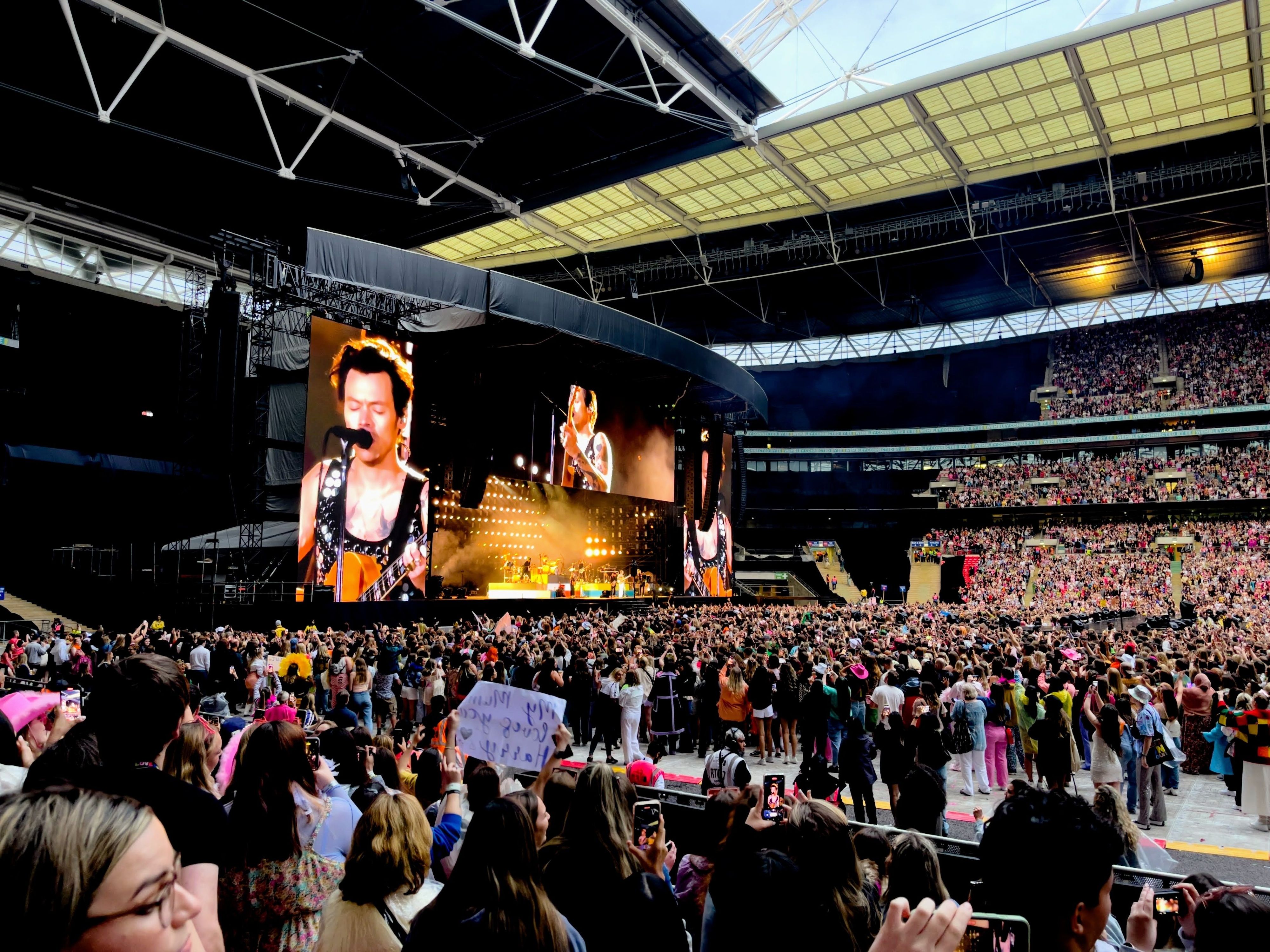Harry Styles im Wembley.