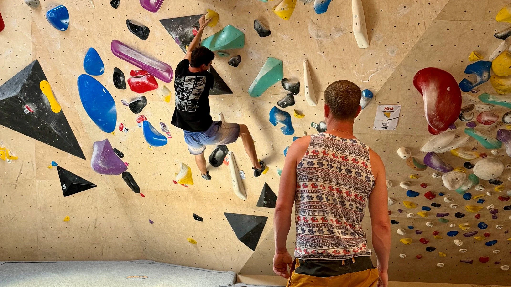 "das flash" - die neue Community-Kletterhalle in der Wiener Brigittenau