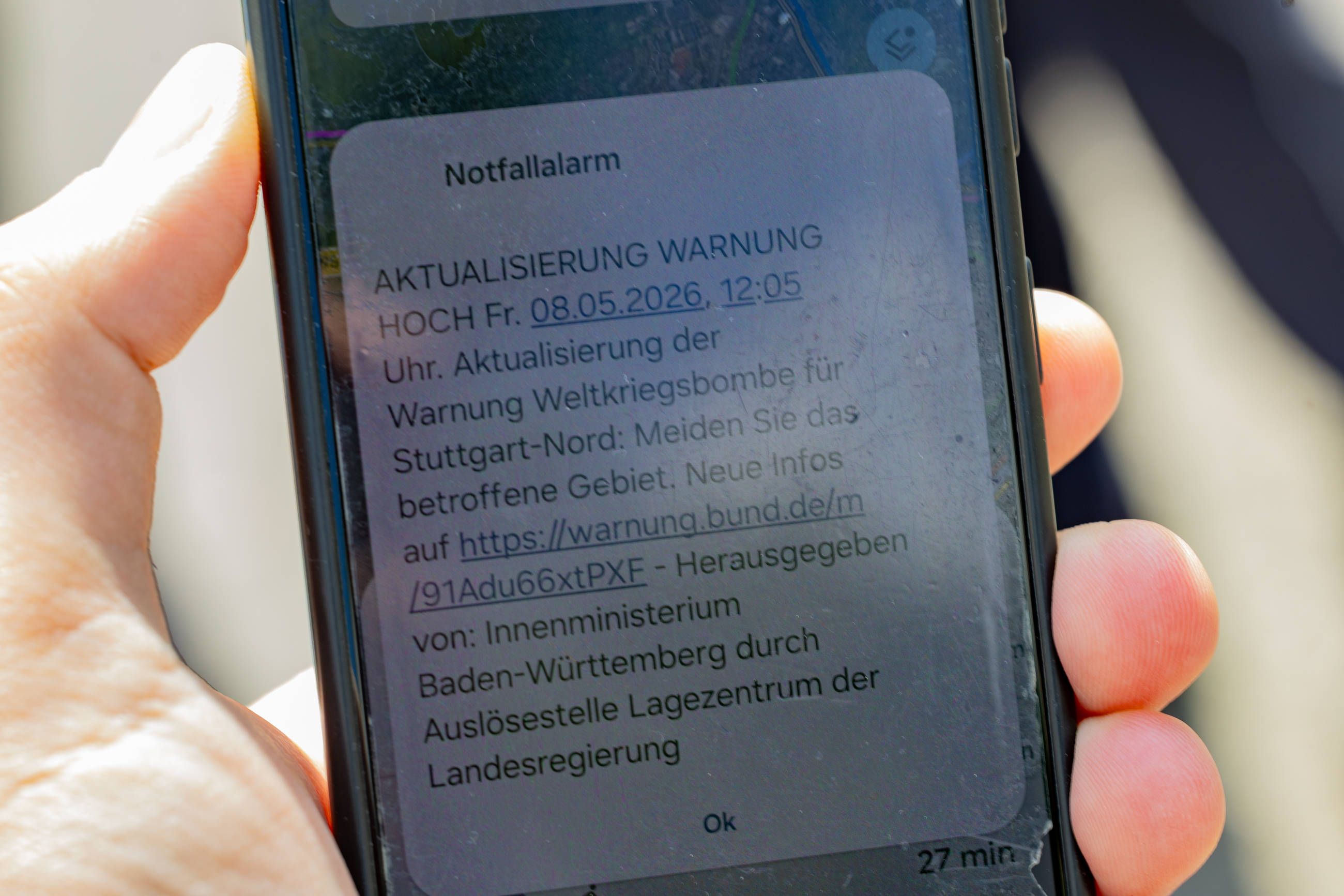 Brasilianer bekamen eine kuriose Warnung auf ihre Handys. (Symbolbild)