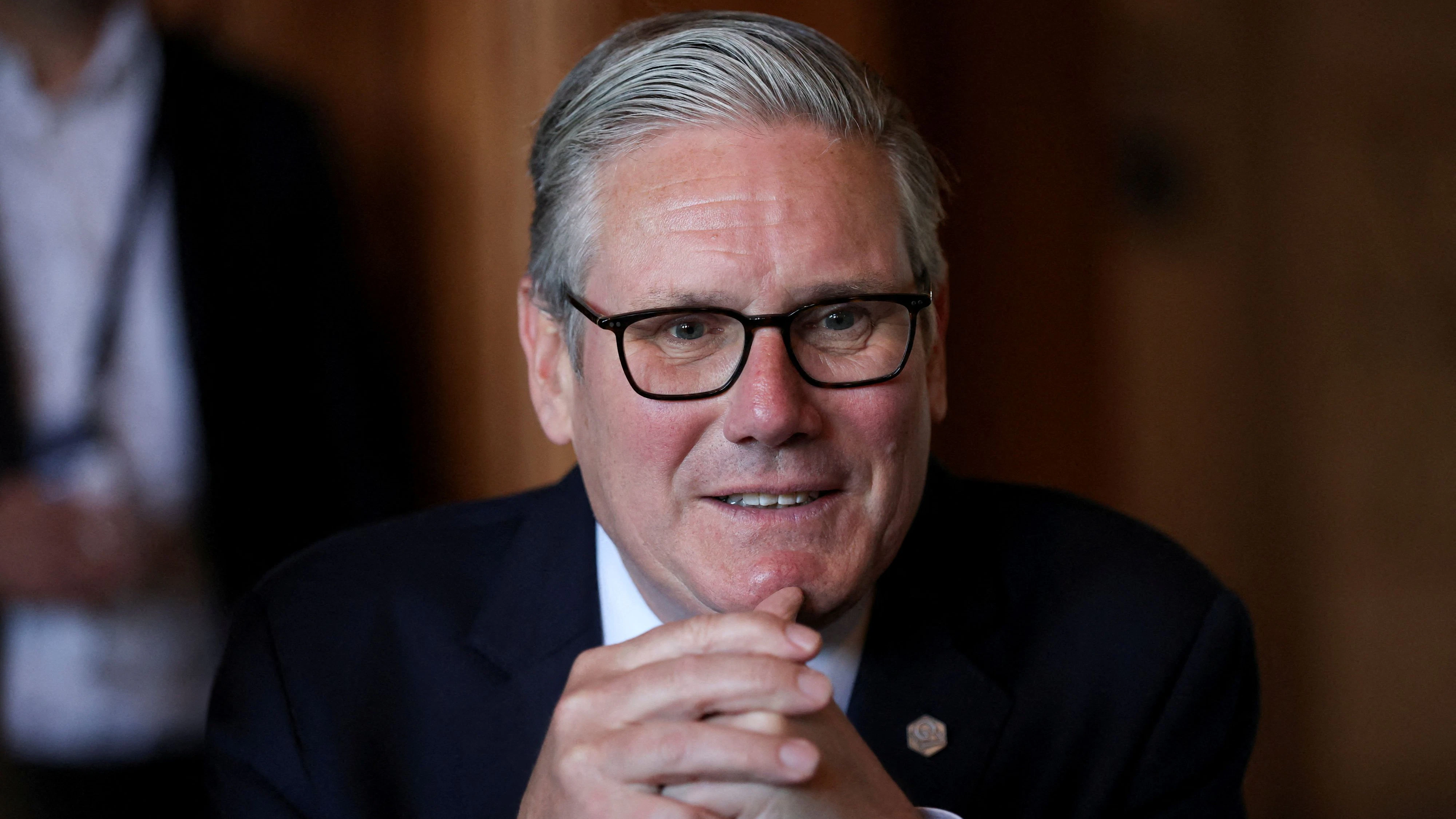 Keir Starmer steht laut Donald Trump vor dem Rücktritt. 