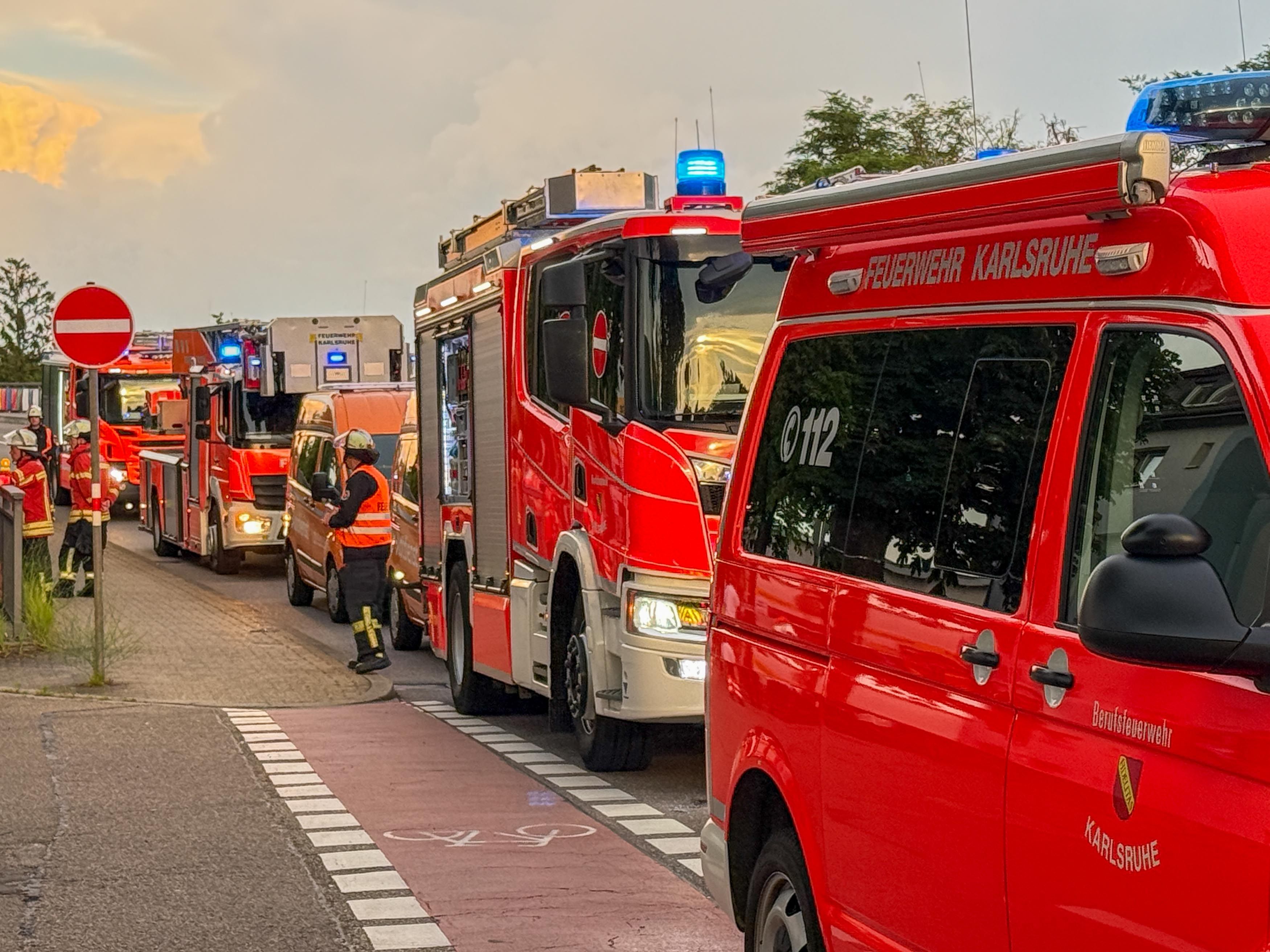 Die Einsatzkräfte waren rasch vor Ort.