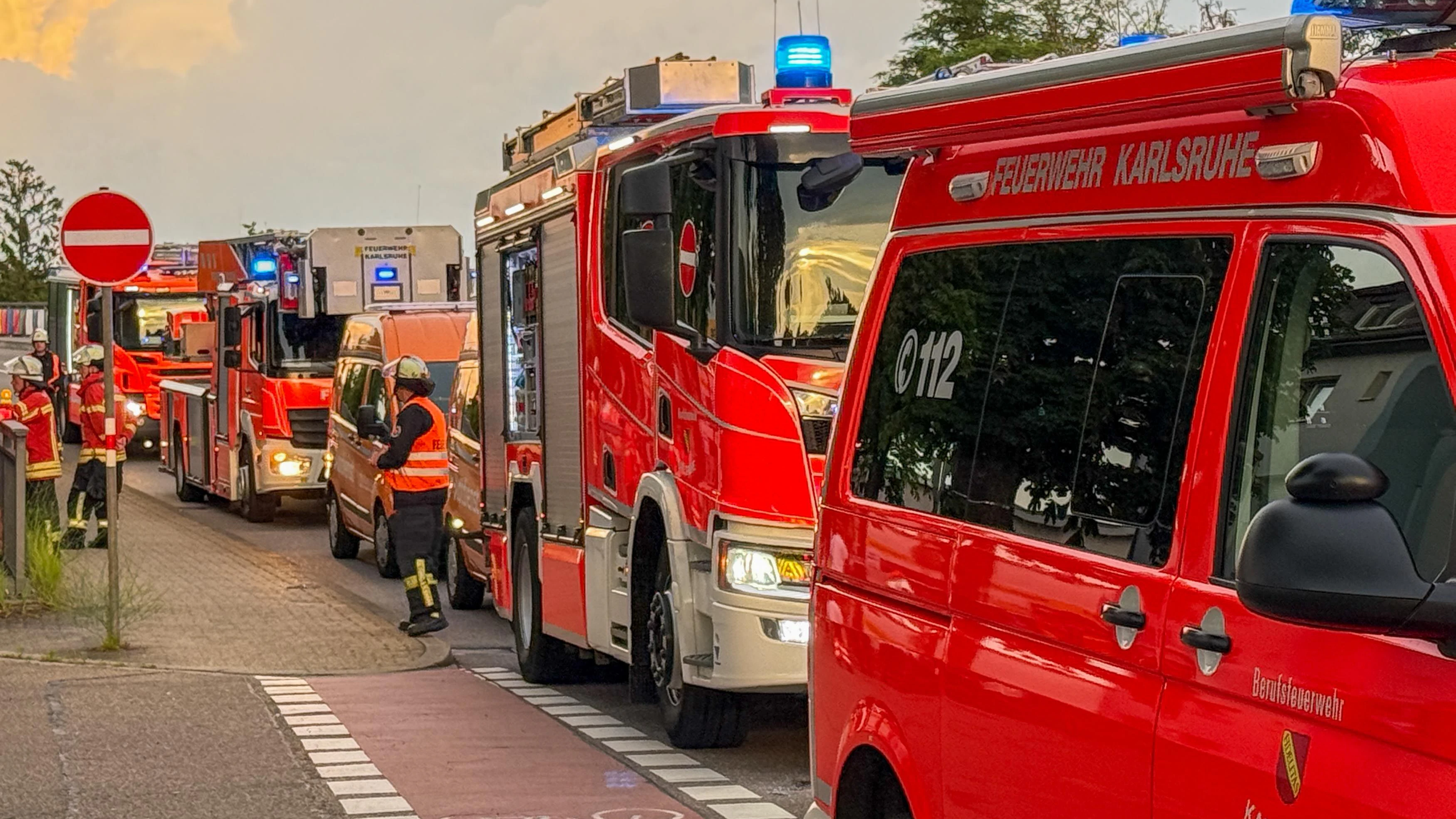 Die Einsatzkräfte waren rasch vor Ort.