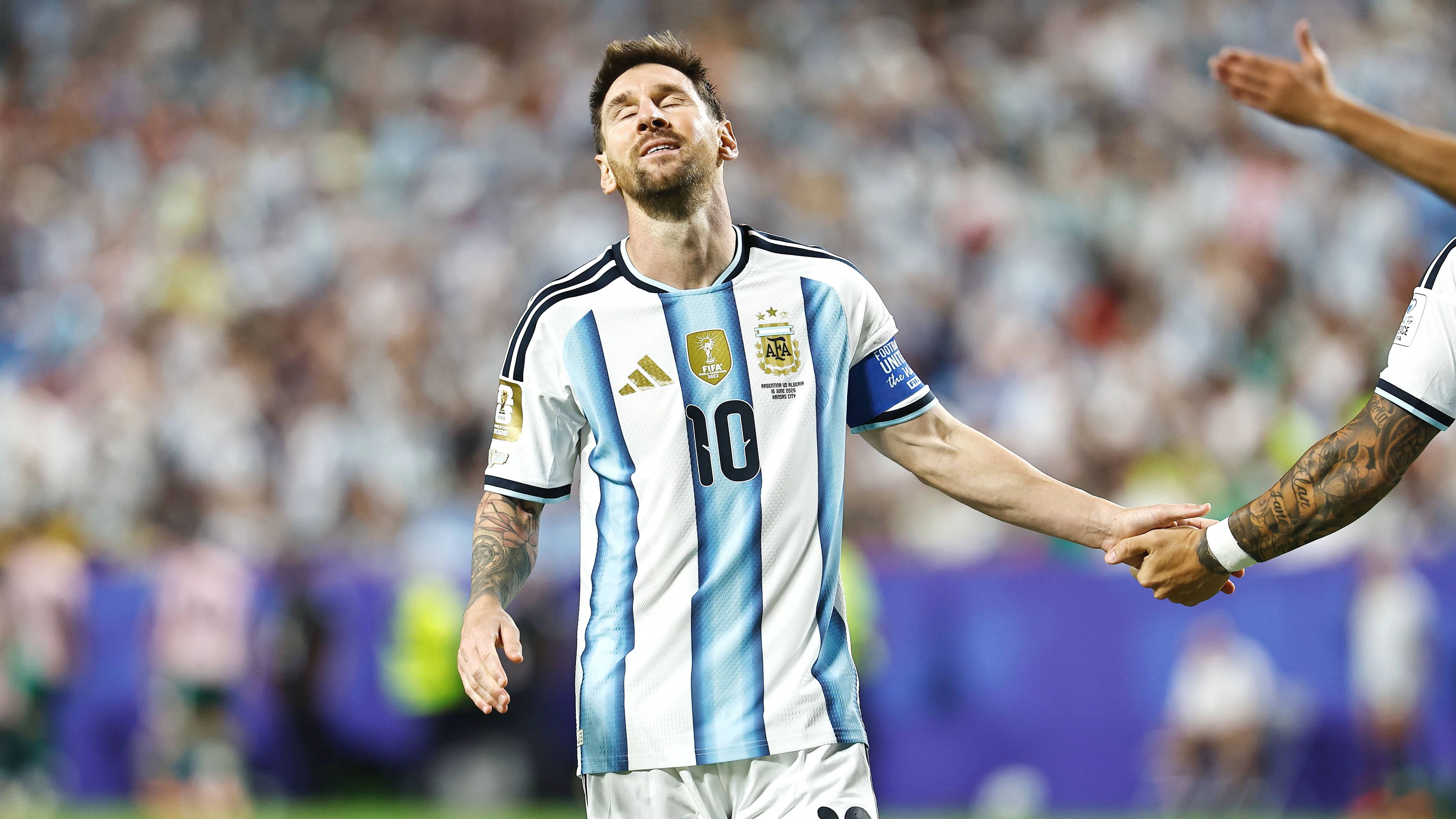 Lionel Messi laborierte vor der WM an muskulären Problemen. 