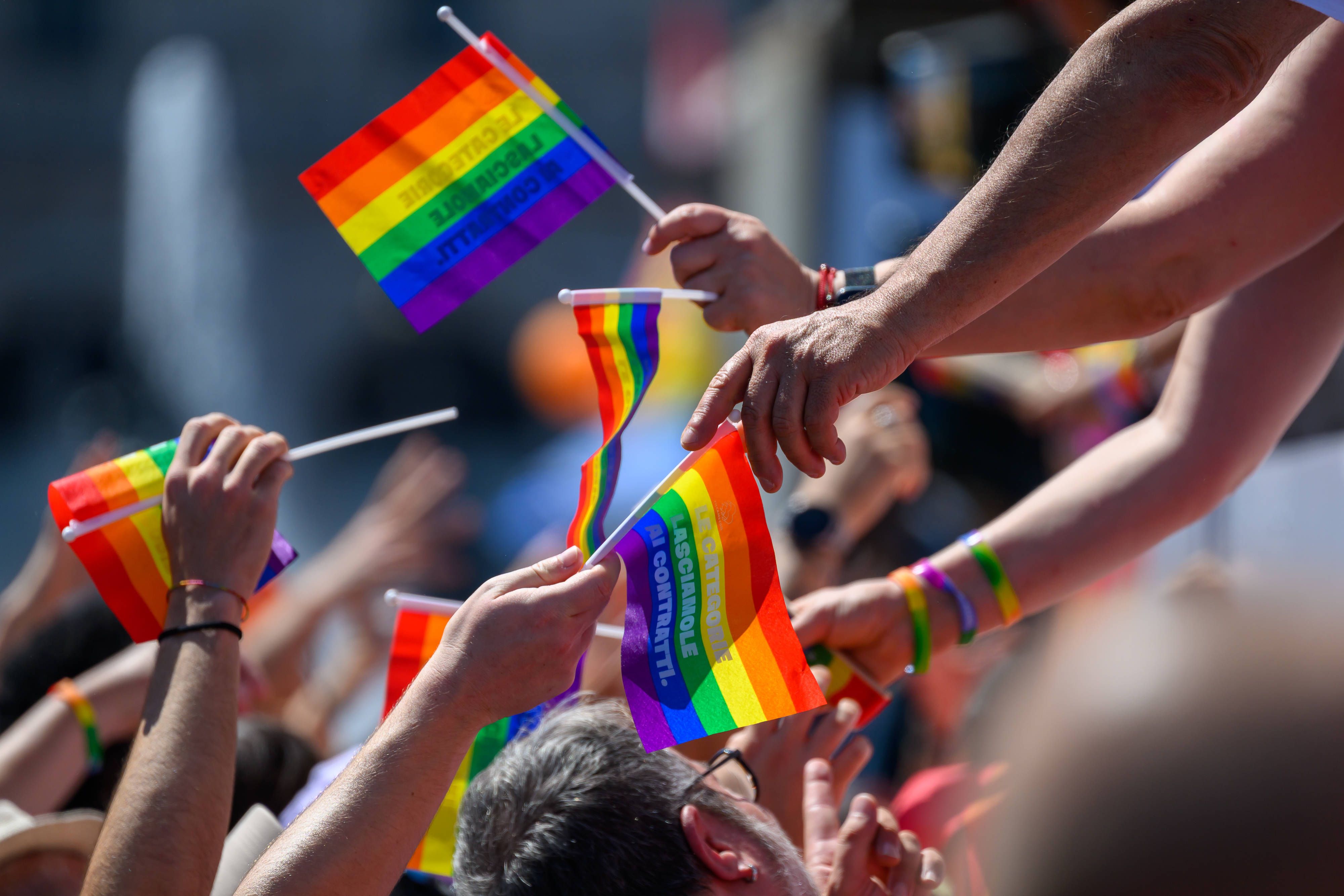 Ein Regenbogen-Symbol soll zur Attacke geführt haben.