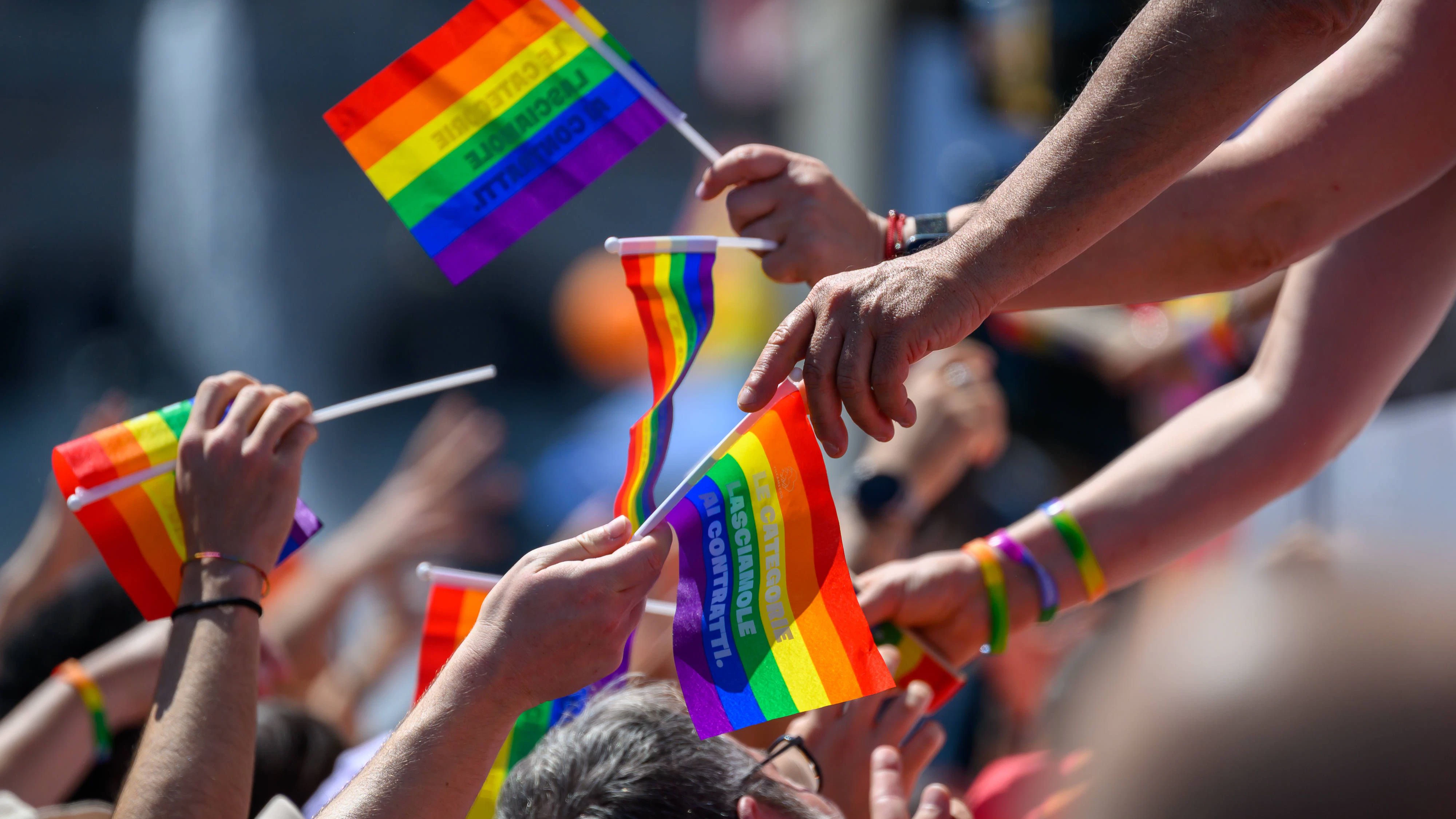 Ein Regenbogen-Symbol soll zur Attacke geführt haben. 