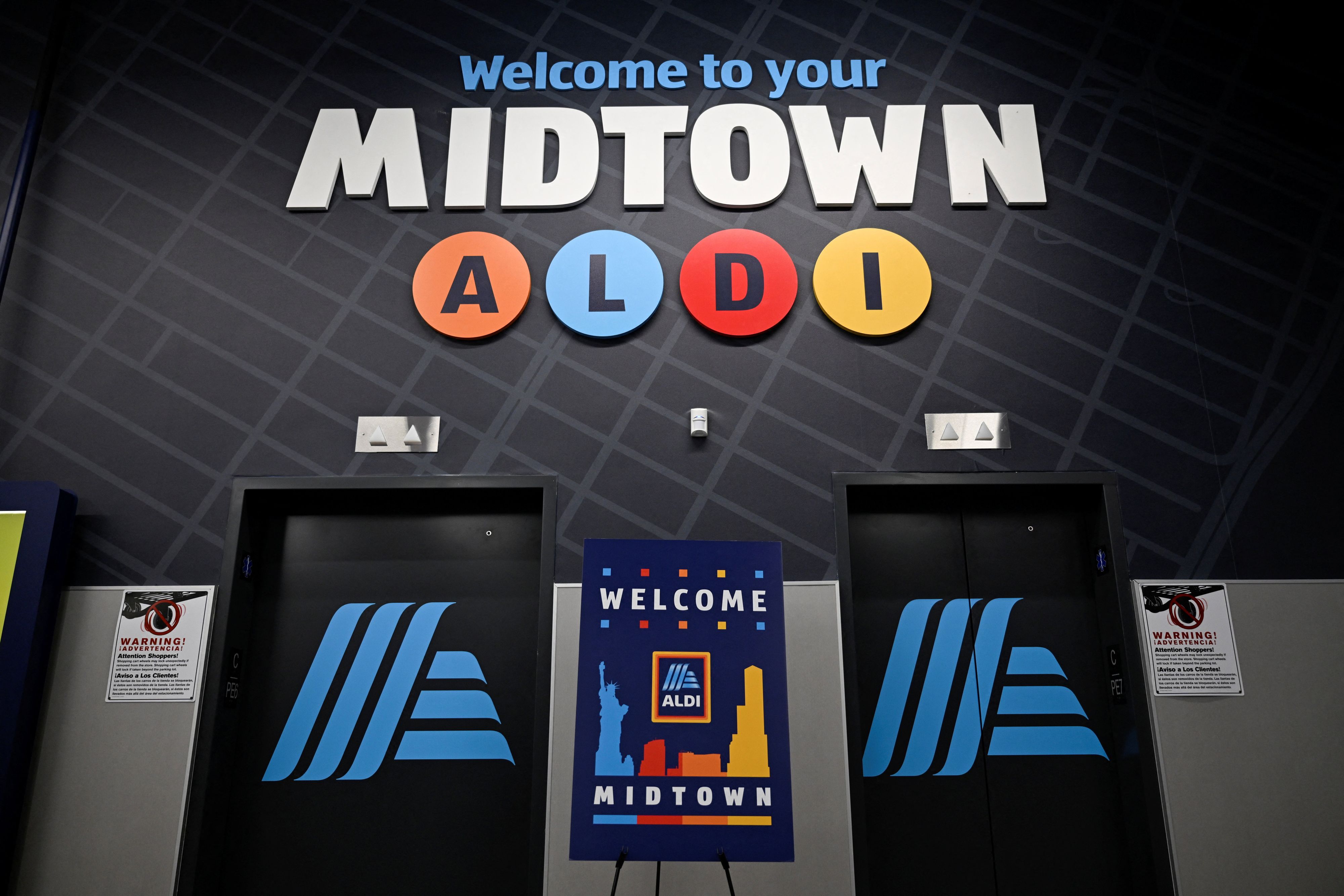 Erster Aldi in Midtown