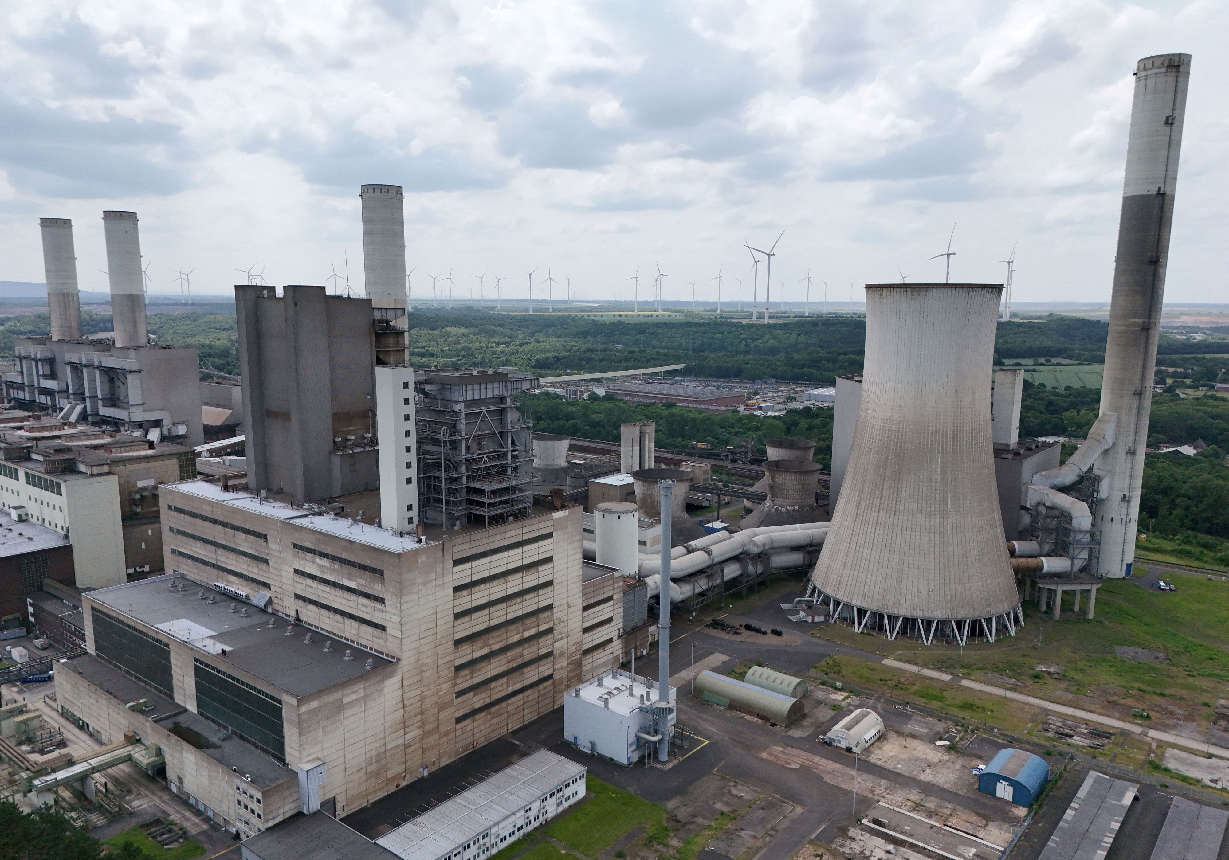 Deutsches Kohlekraftwerk Frimmersdorf