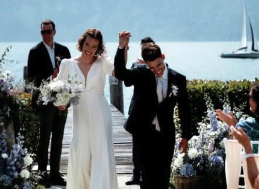 Heute.at - Ski-Traumpaar feiert Hochzeit am Gardasee