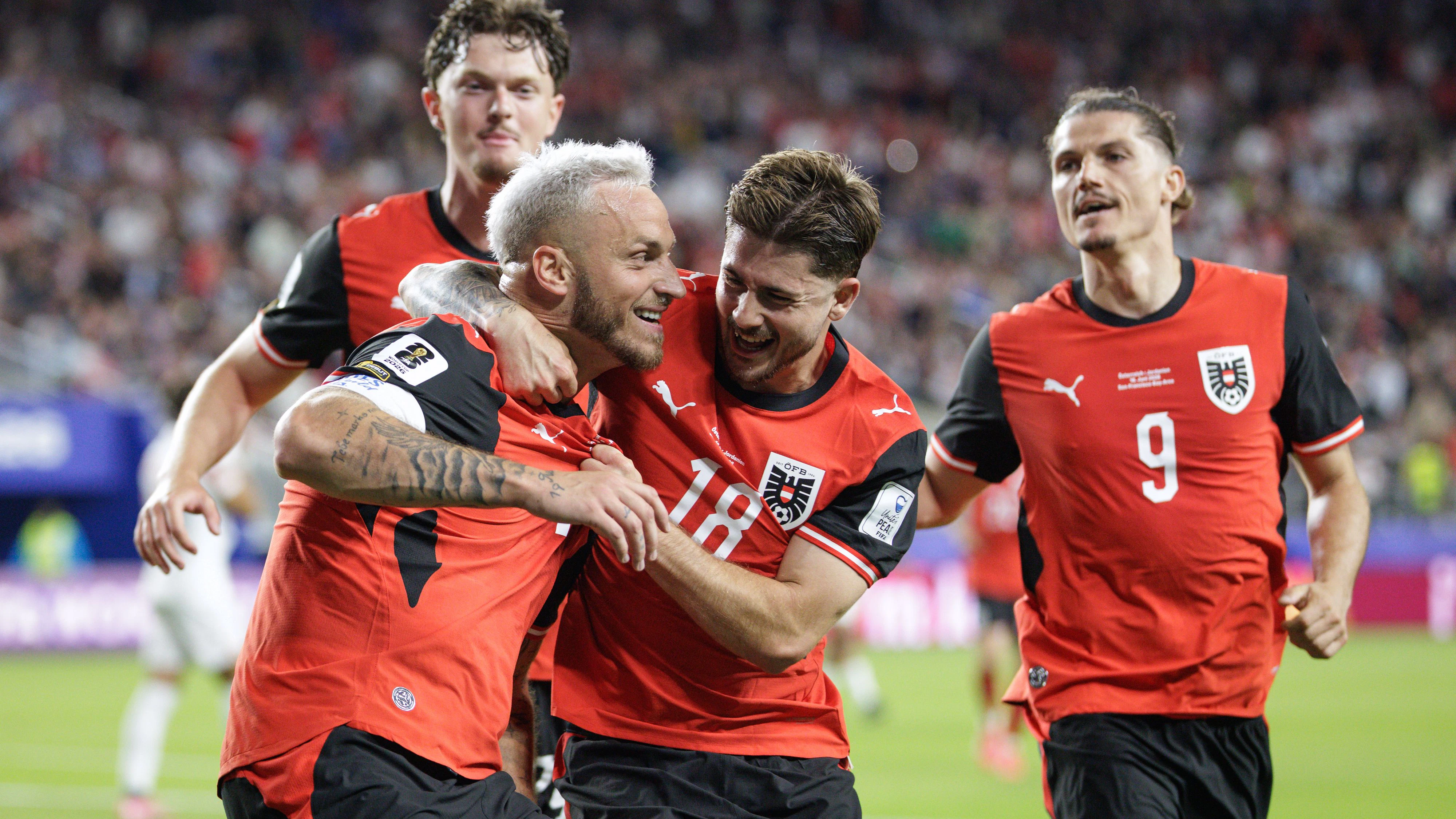 Das ÖFB-Team will gegen Argentinien jubeln.