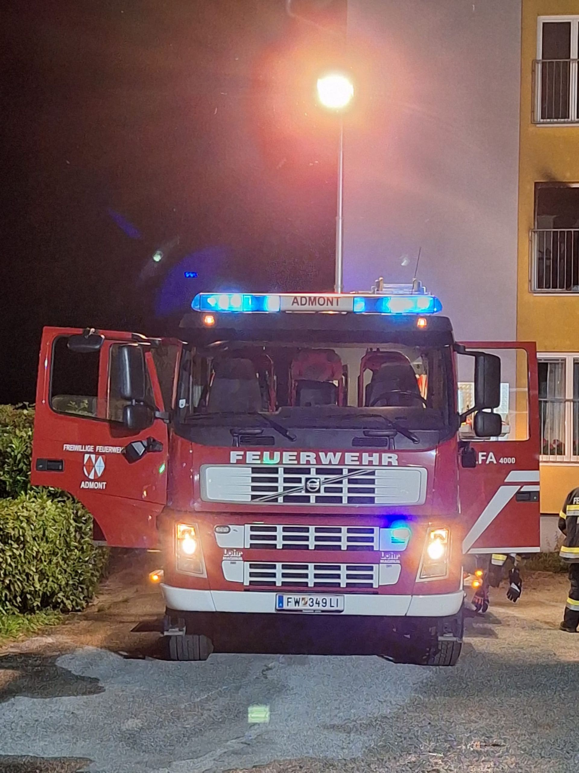 Die Feuerwehr stand im Einsatz.