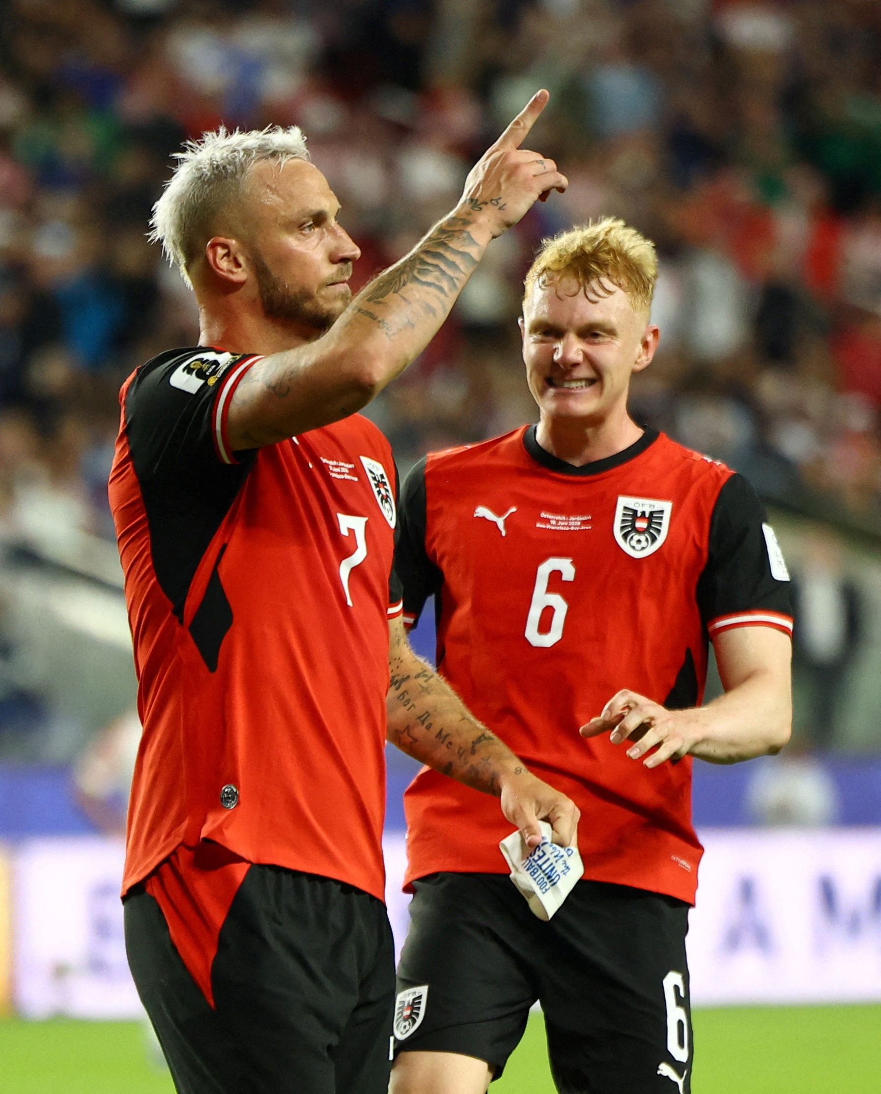 Marko Arnautovic und Nicolas Seiwald