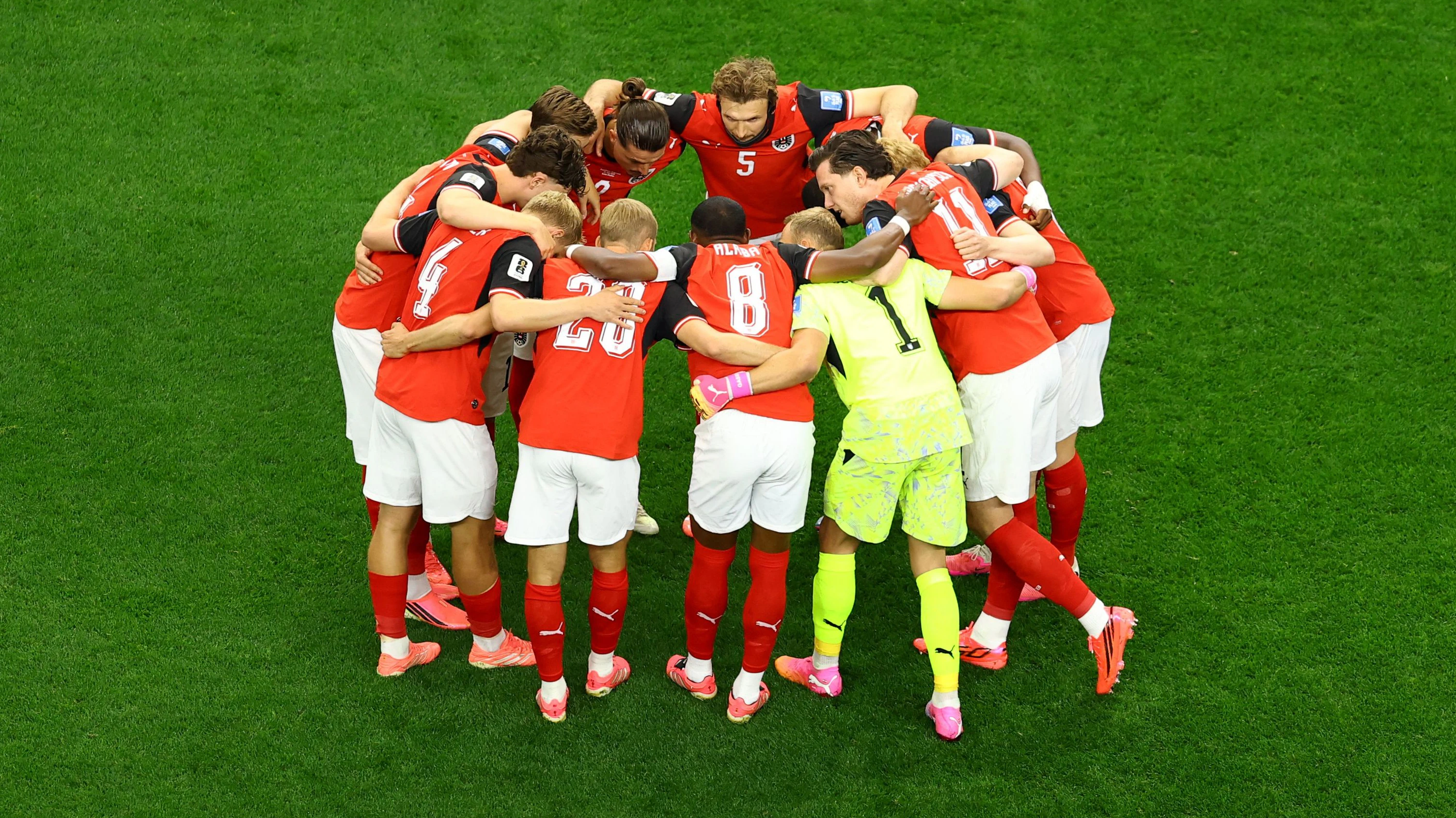 Die ÖFB-Elf.