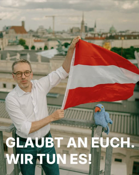 FPÖ-Chef Herbert Kickl auf Facebook: 
