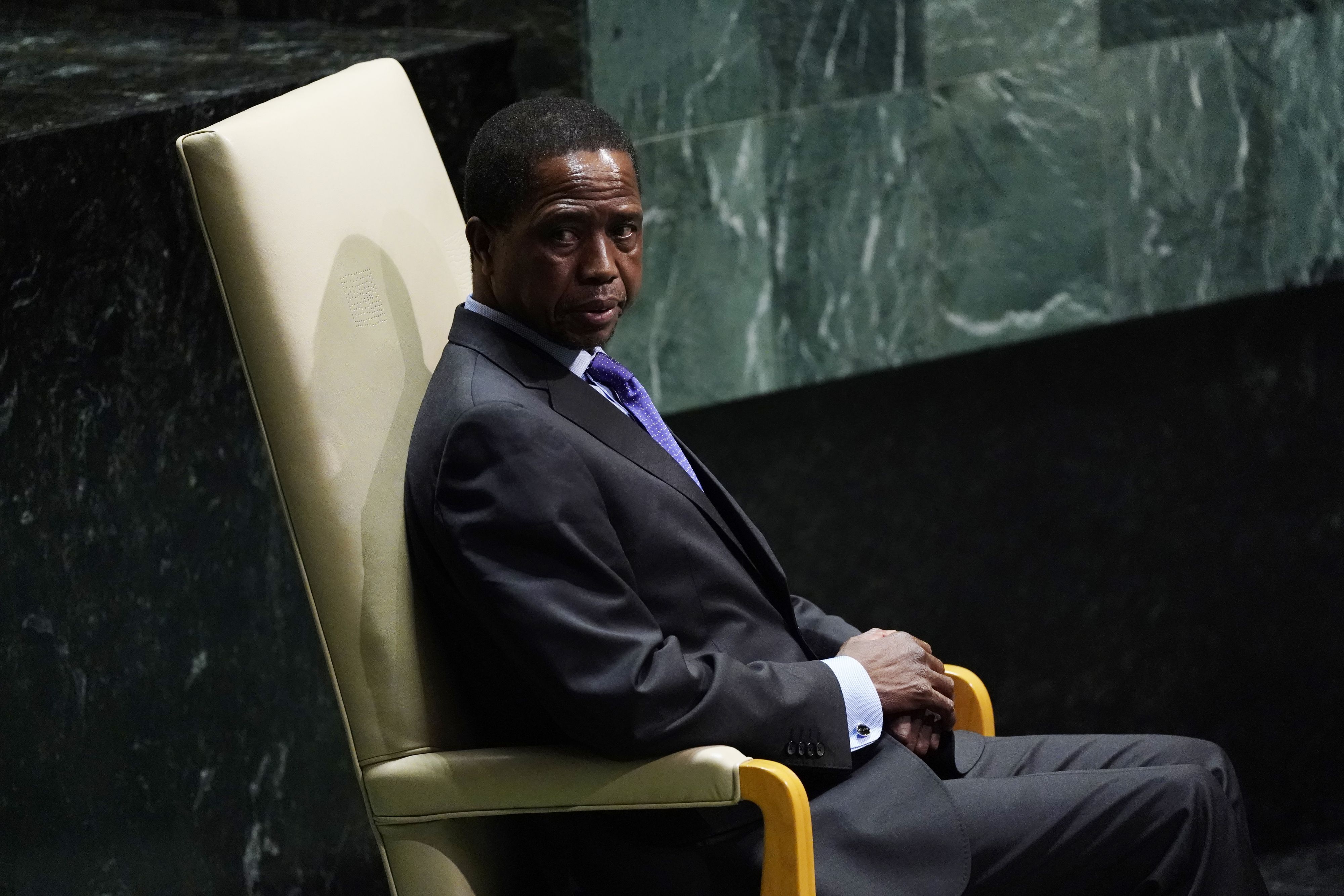 Sambias verstorbener Ex-Präsident Edgar Lungu