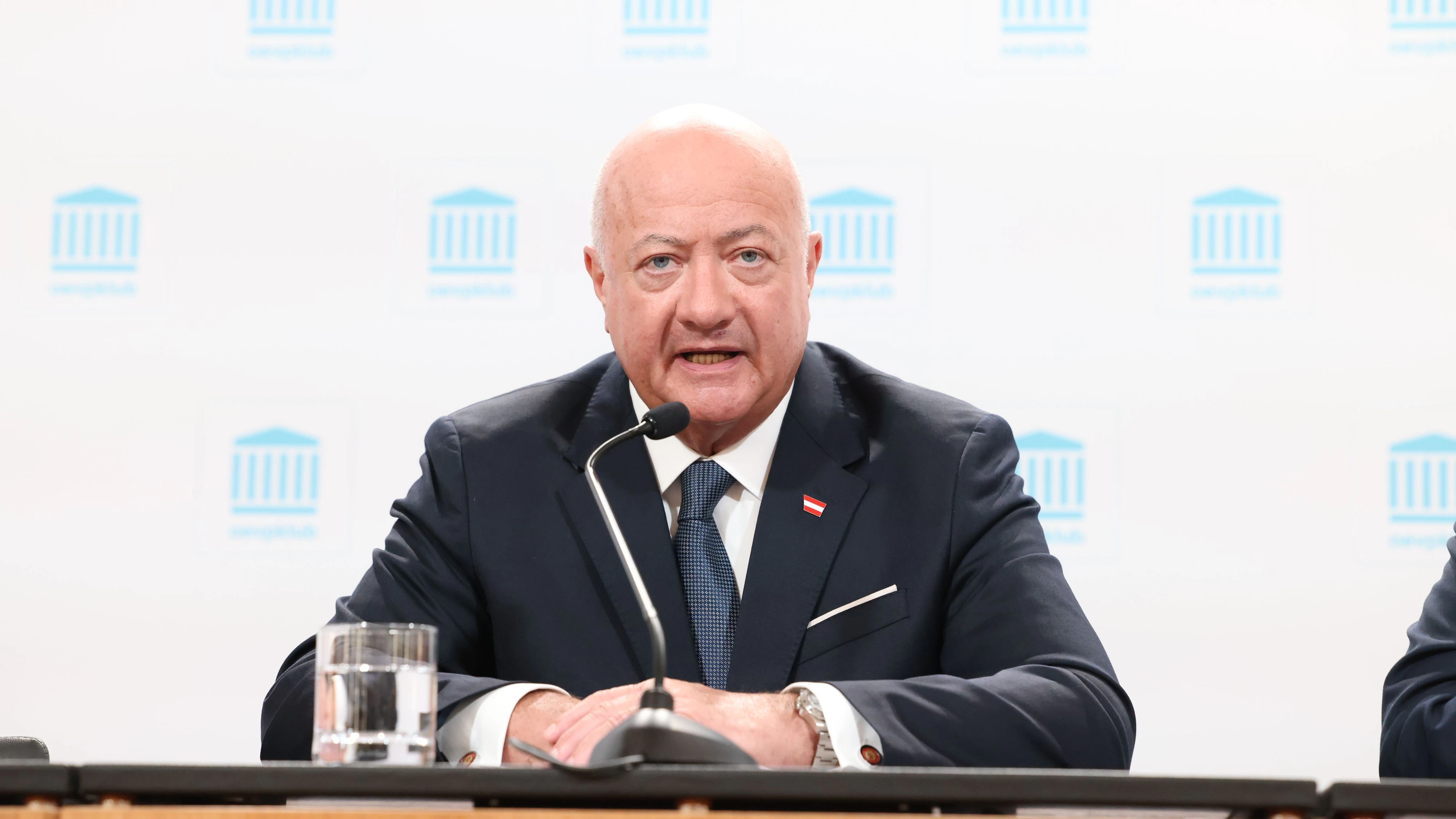 20260505 / präsentation neuer övp klubobmann bundeskanzler christian stocker / foto: denise auer / tageszeitung heute 