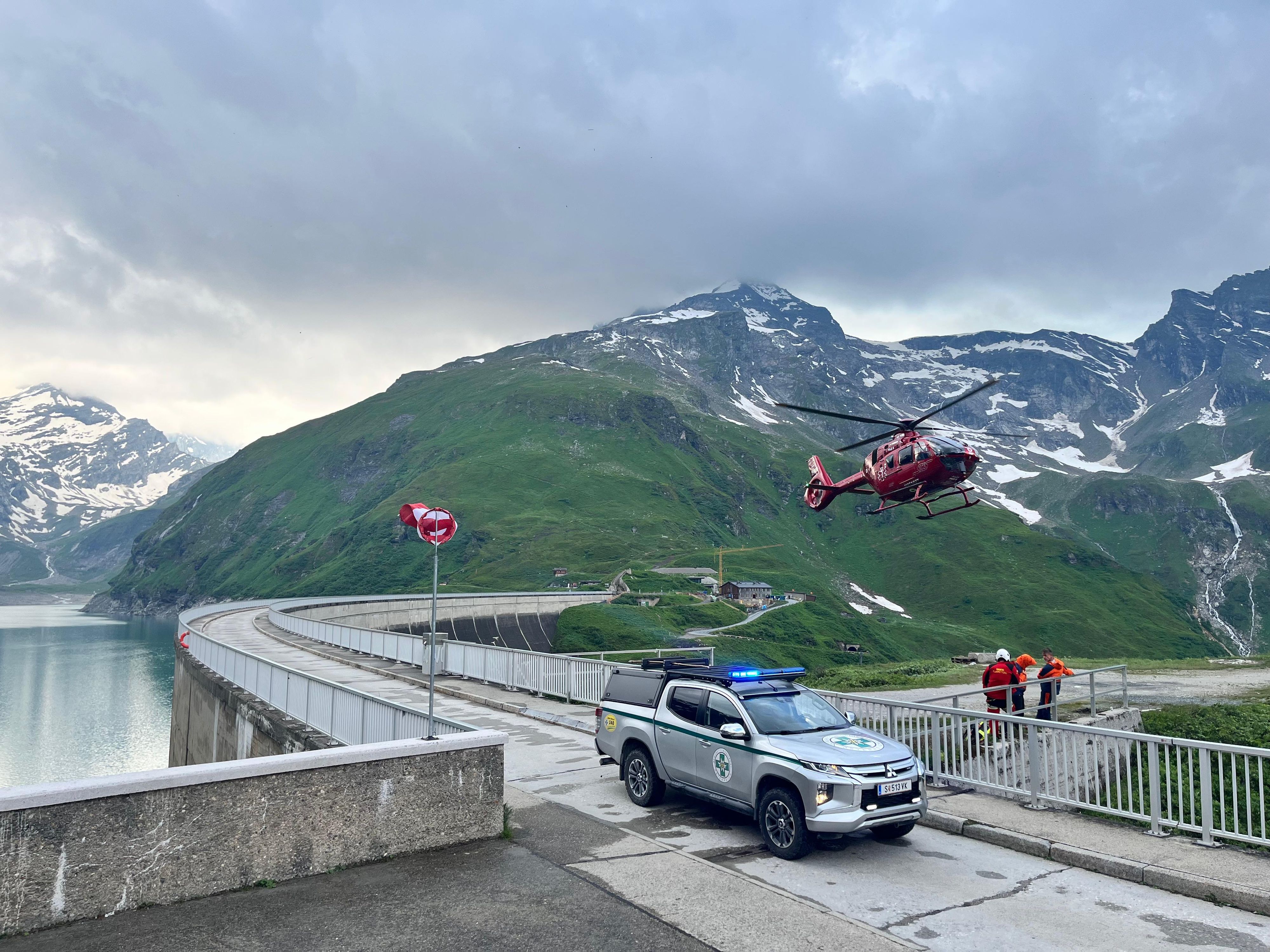 Die Bergrettung konnte nur noch den Leichnam bergen. 