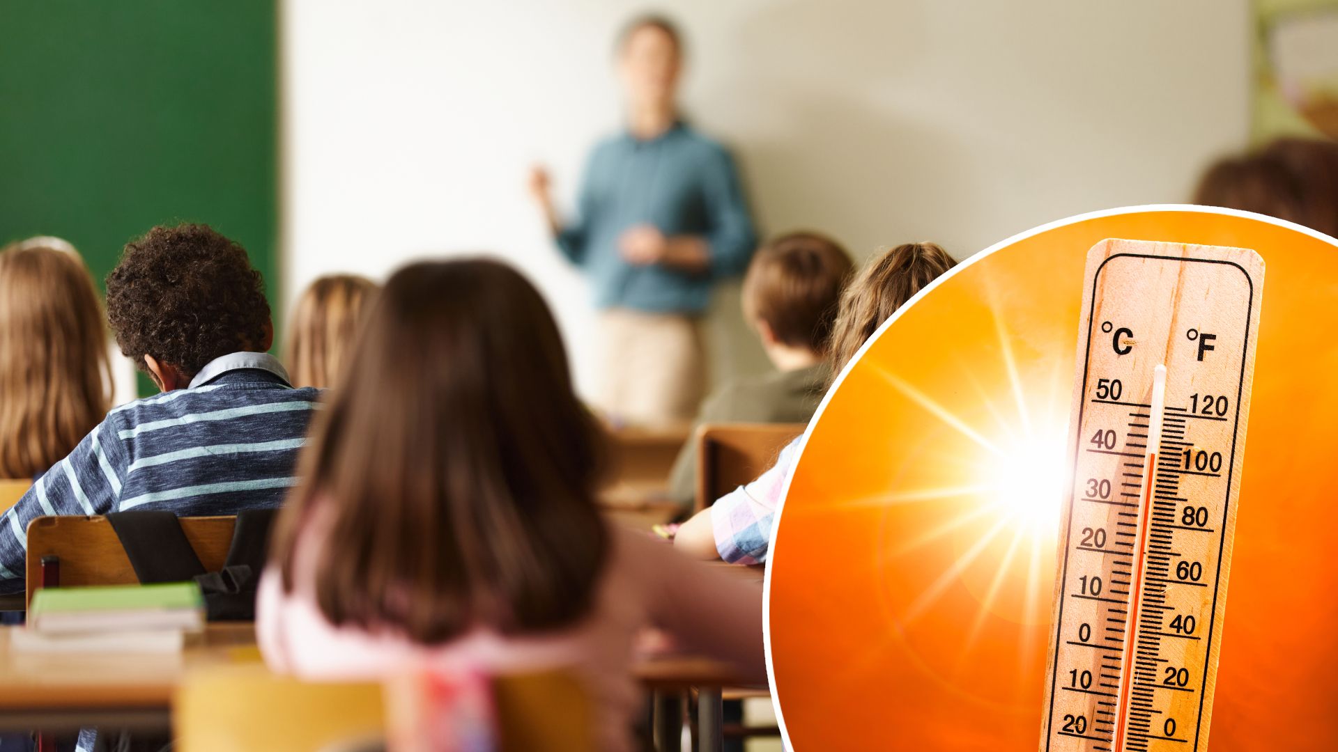 Trotz über 30 Grad denkt man in den OÖ-Schulen noch nicht an Hitzefrei. (Symbolbild)